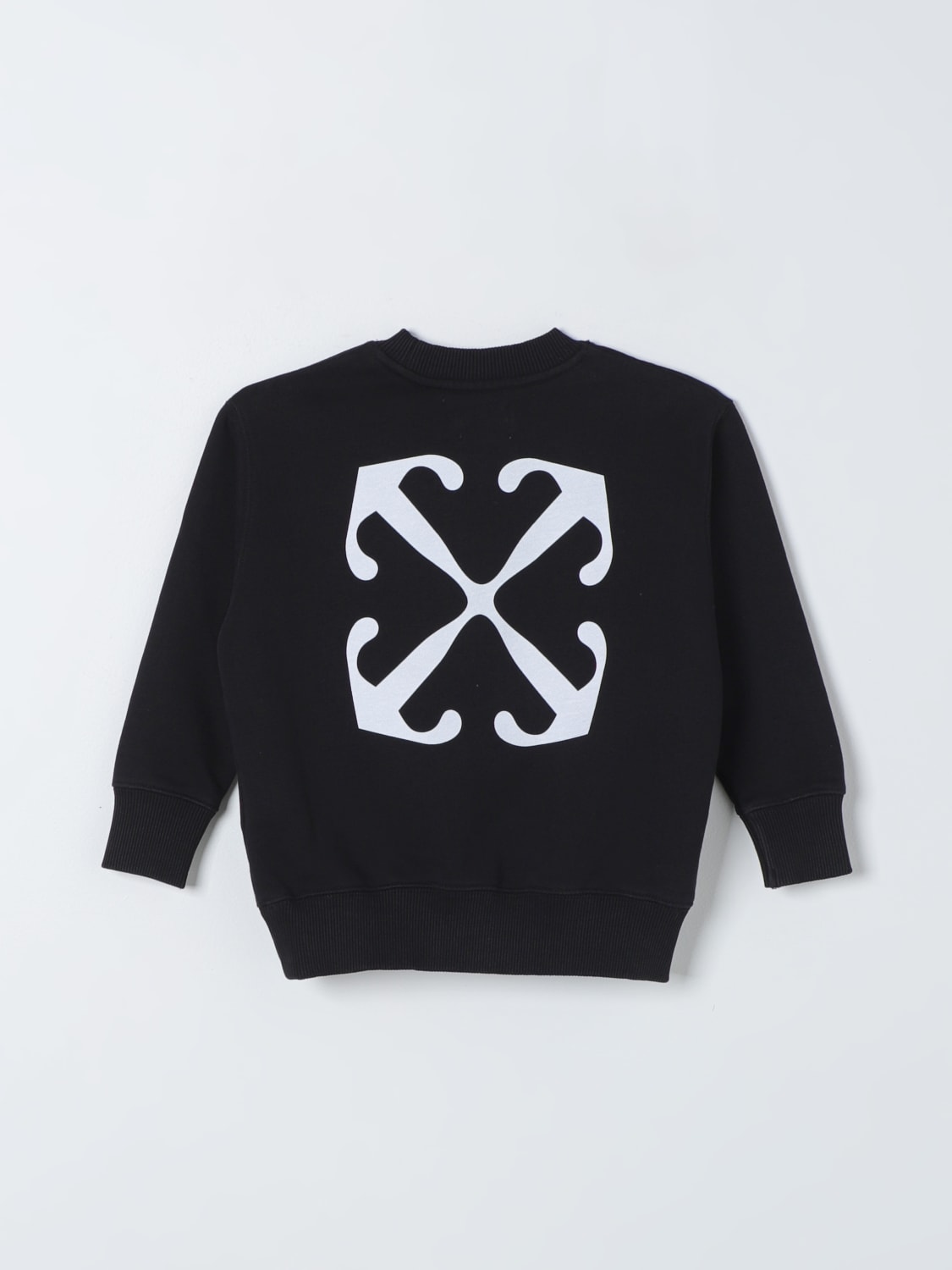 OFF-WHITE KIDS SWEATER: Sweater kids Off-white, Black - Img 2