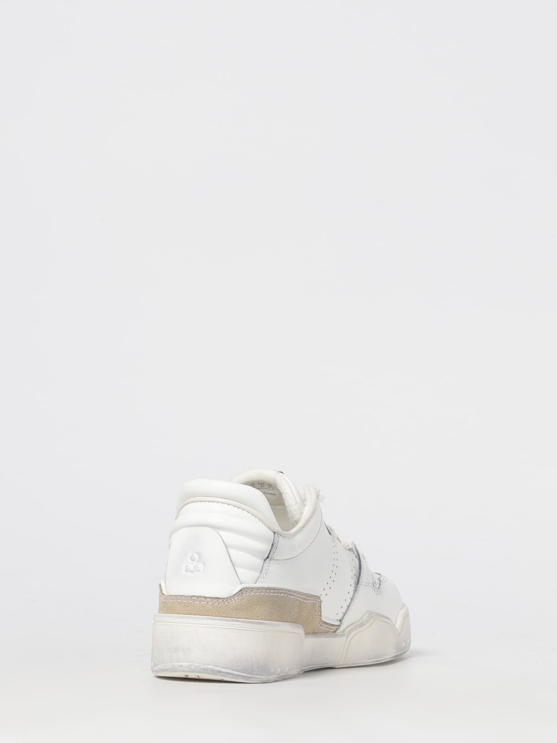 ISABEL MARANT SNEAKERS: Sneakers Emreeh Isabel Marant in pelle, Bianco - Img 3