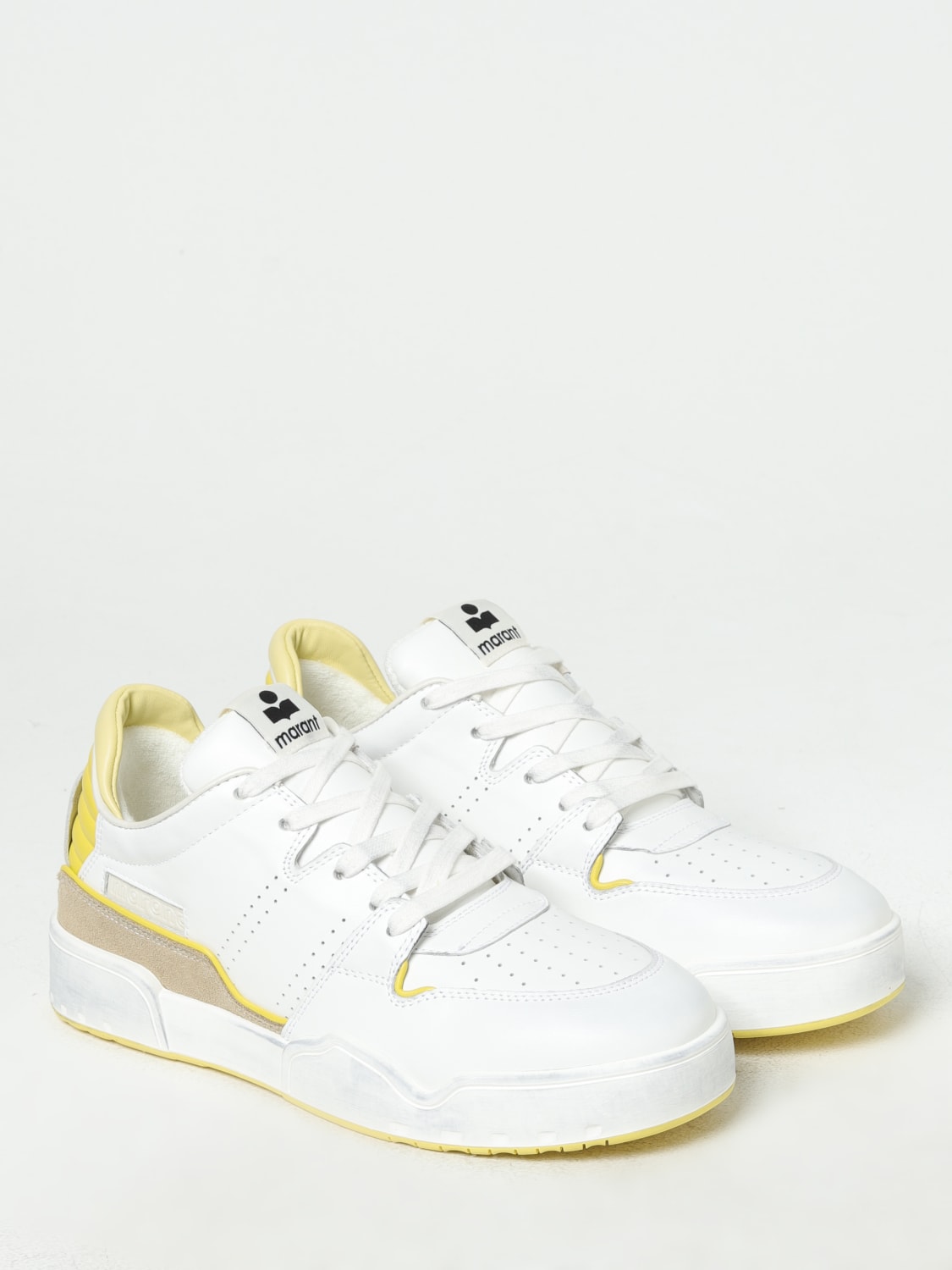 ISABEL MARANT: Sneakers men - Yellow | Isabel Marant sneakers ...