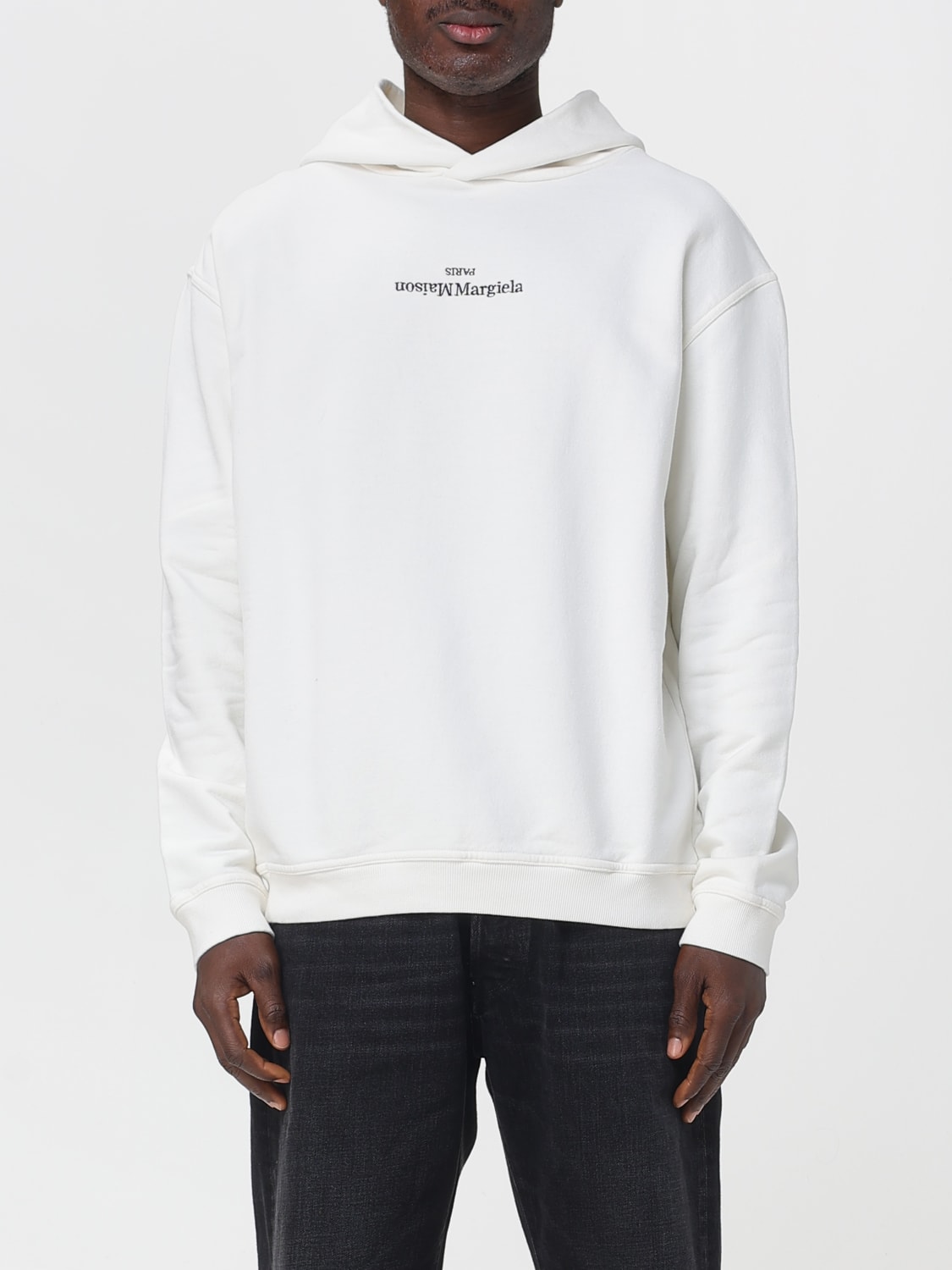 MAISON MARGIELA SWEATSHIRT: Sweatshirt men Maison Margiela, White - Img 1
