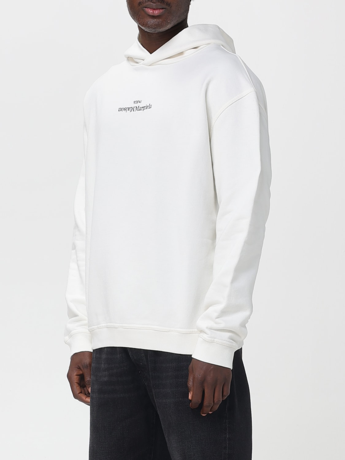 MAISON MARGIELA SWEATSHIRT: Sweatshirt men Maison Margiela, White - Img 4