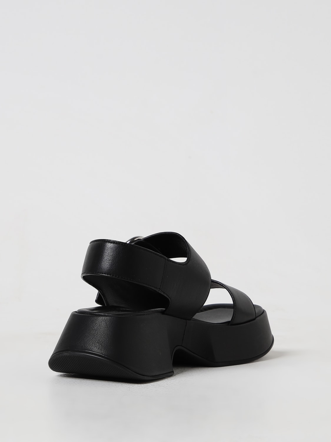 VIC MATIÉ FLAT SANDALS: Sneakers woman Vic MatiÉ, Black - Img 3