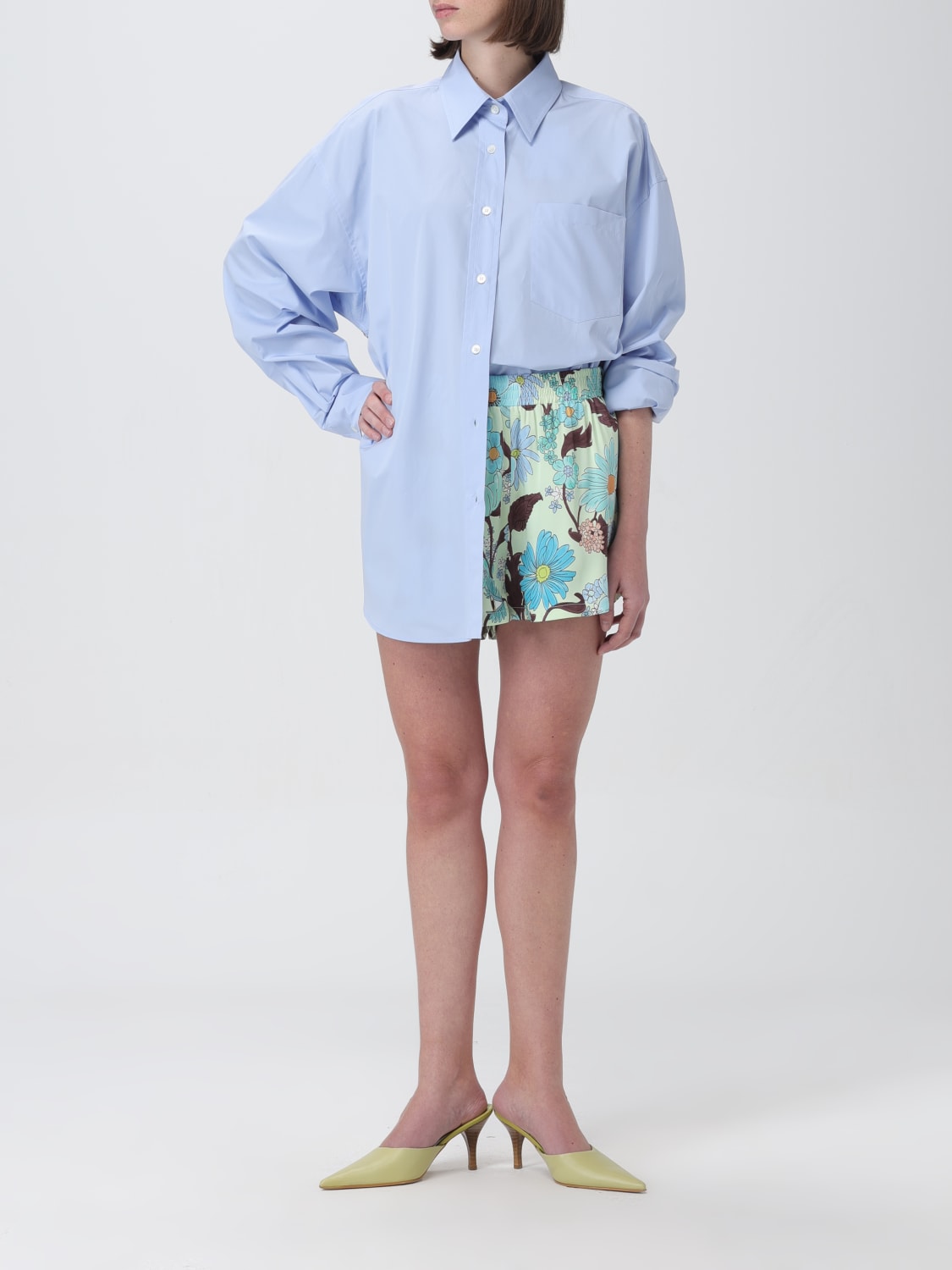 STELLA MCCARTNEY CAMISA: Falda mujer Stella McCartney, Azul Oscuro - Img 2