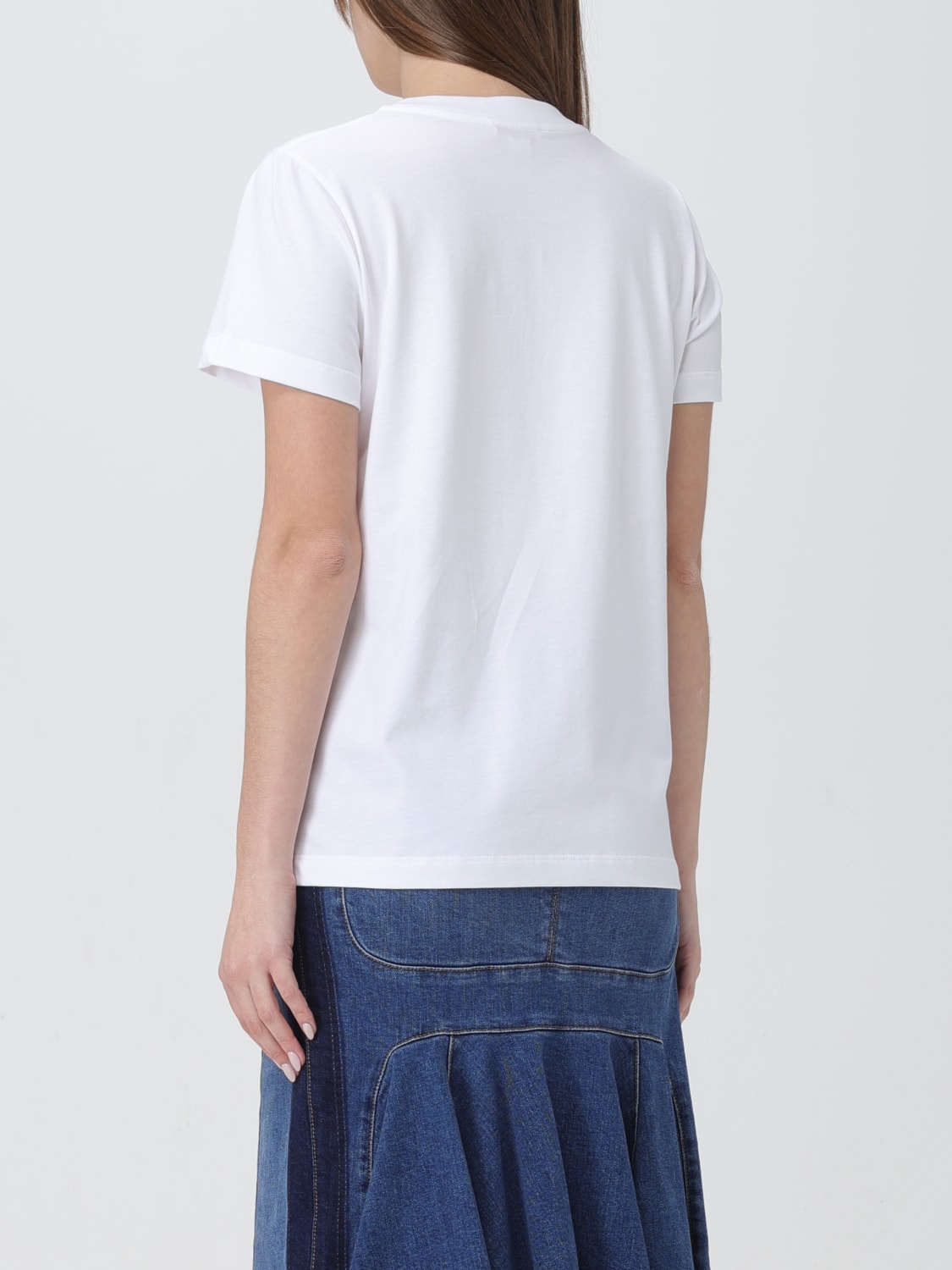 MCQUEEN T-SHIRT: Pull femme McQueen, Blanc - Img 3