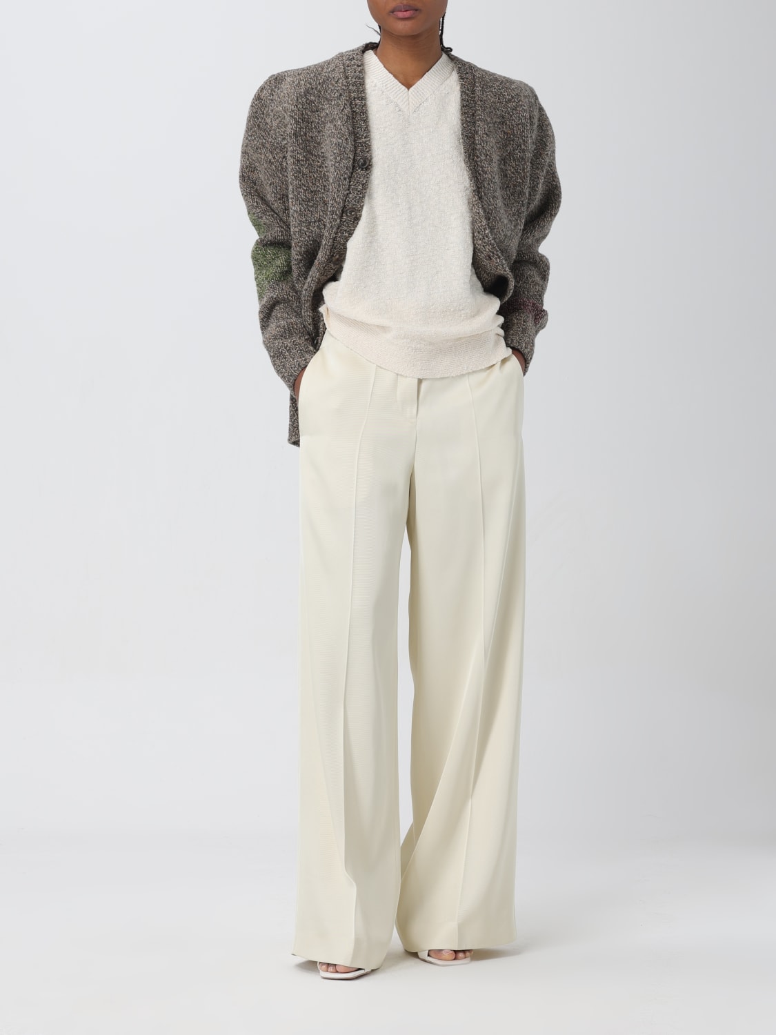 MAISON MARGIELA SWEATER: Sweater woman Maison Margiela, White - Img 2