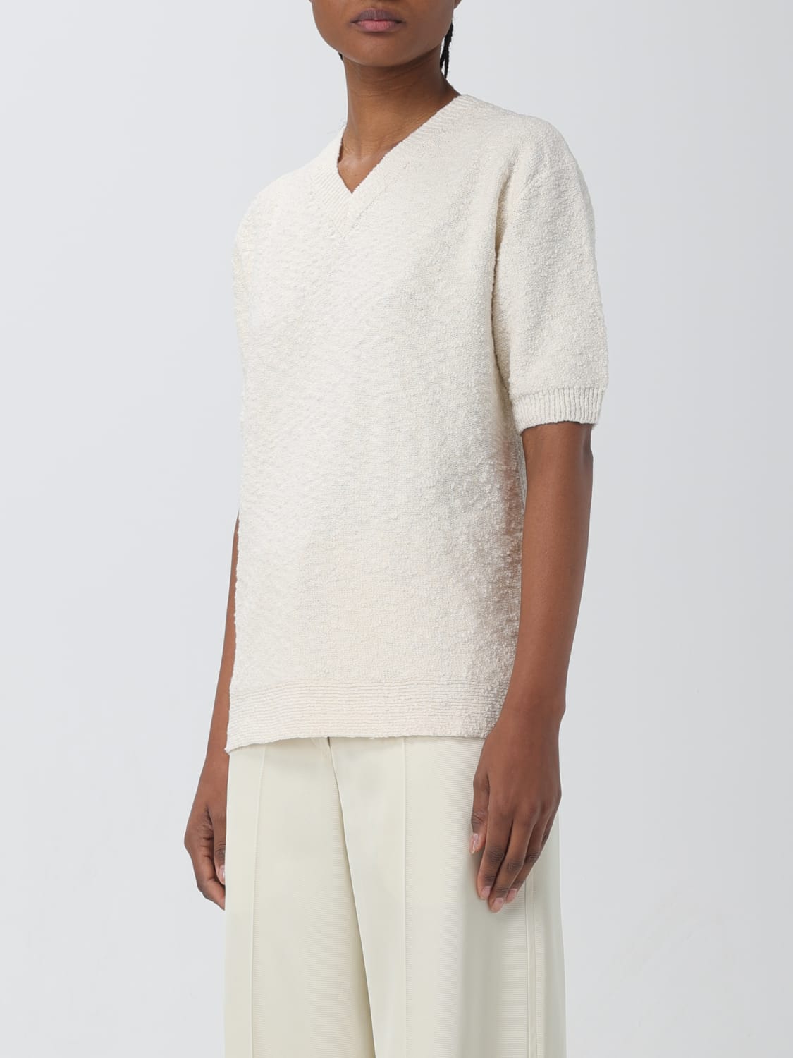 MAISON MARGIELA SWEATER: Sweater woman Maison Margiela, White - Img 4