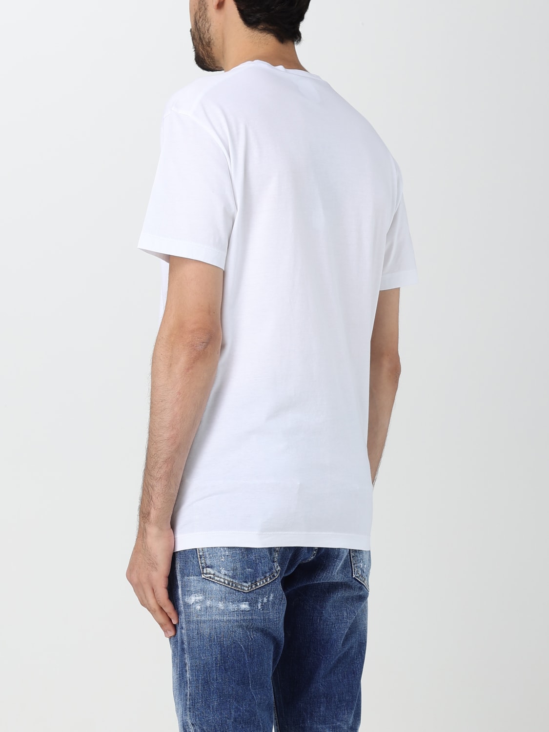 DSQUARED2 T-SHIRT: T-shirt di cotone Dsquared2, Bianco - Img 2