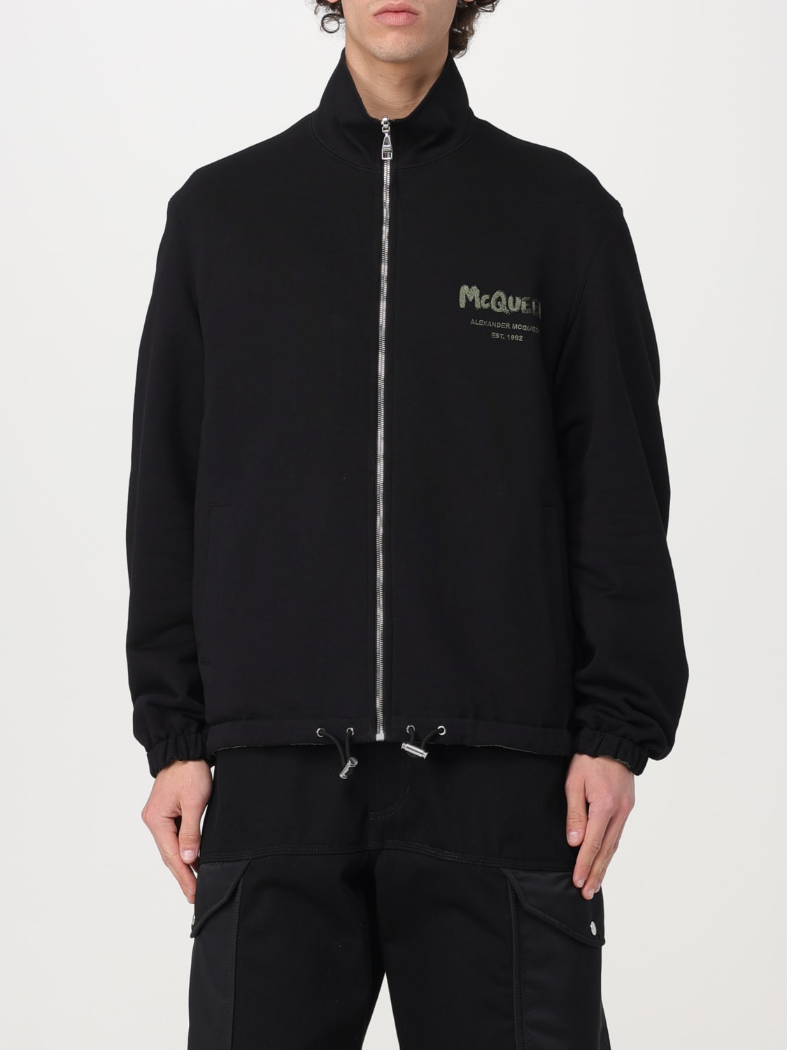 ALEXANDER MCQUEEN JACKET: Blazer men Alexander McQueen, Black - Img 1