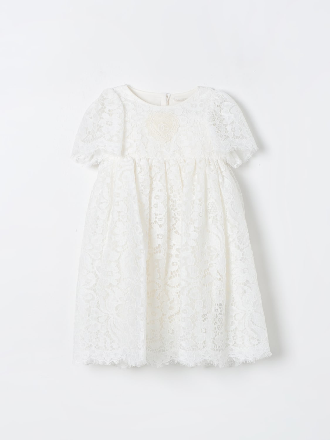 DOLCE & GABBANA ROMPER: Romper kids Dolce & Gabbana, White - Img 1