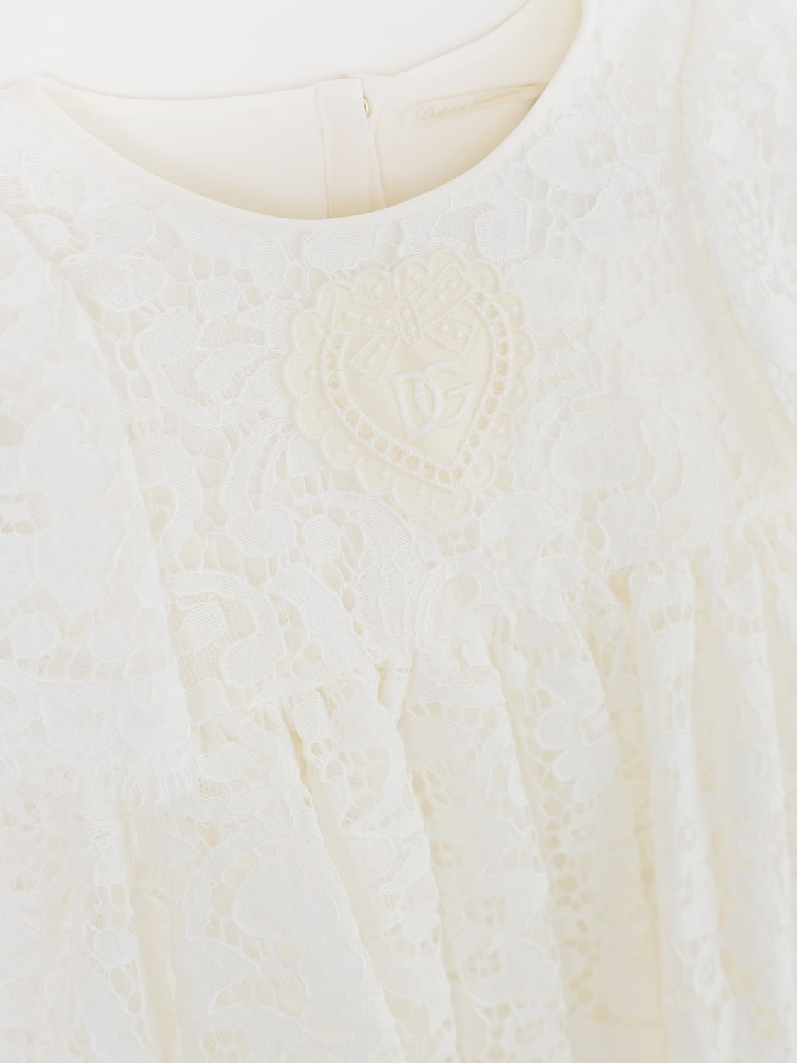 DOLCE & GABBANA ROMPER: Romper kids Dolce & Gabbana, White - Img 3