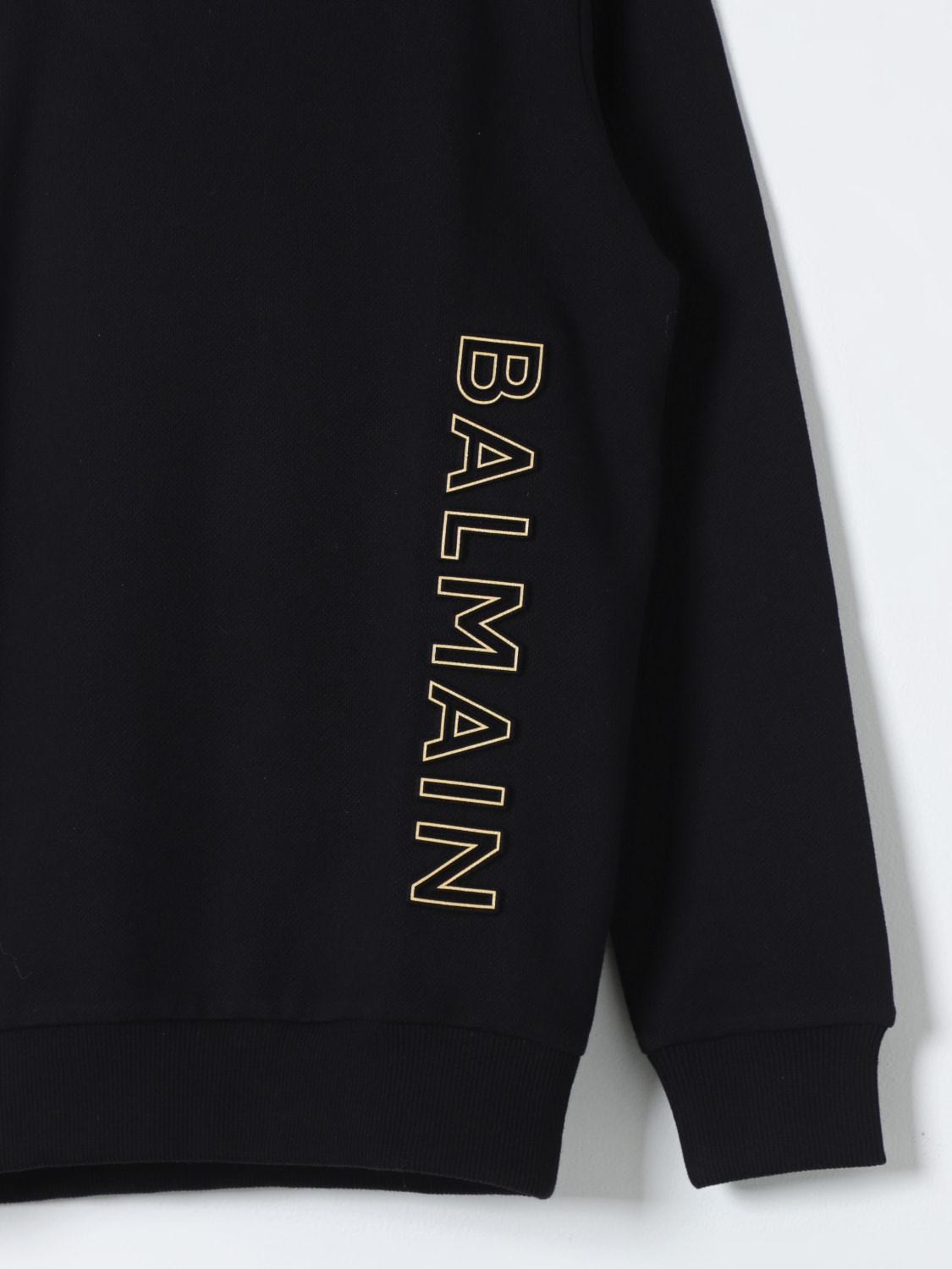 BALMAIN SWEATER: Sweater kids Balmain Kids, Black - Img 3