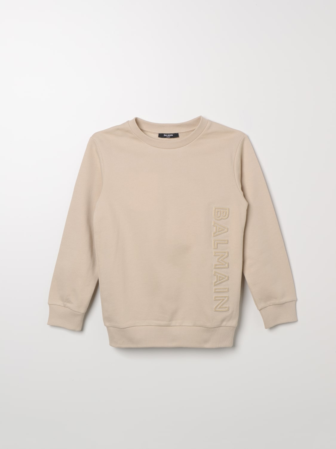 BALMAIN PULLOVER: Pullover kinder Balmain Kids, Yellow Cream - Img 1