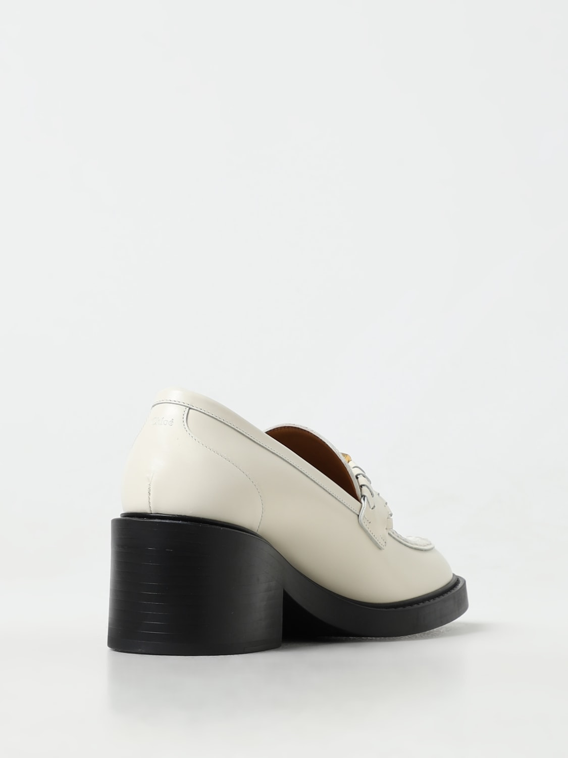 CHLOÉ LOAFERS: Loafers woman ChloÉ, White - Img 3