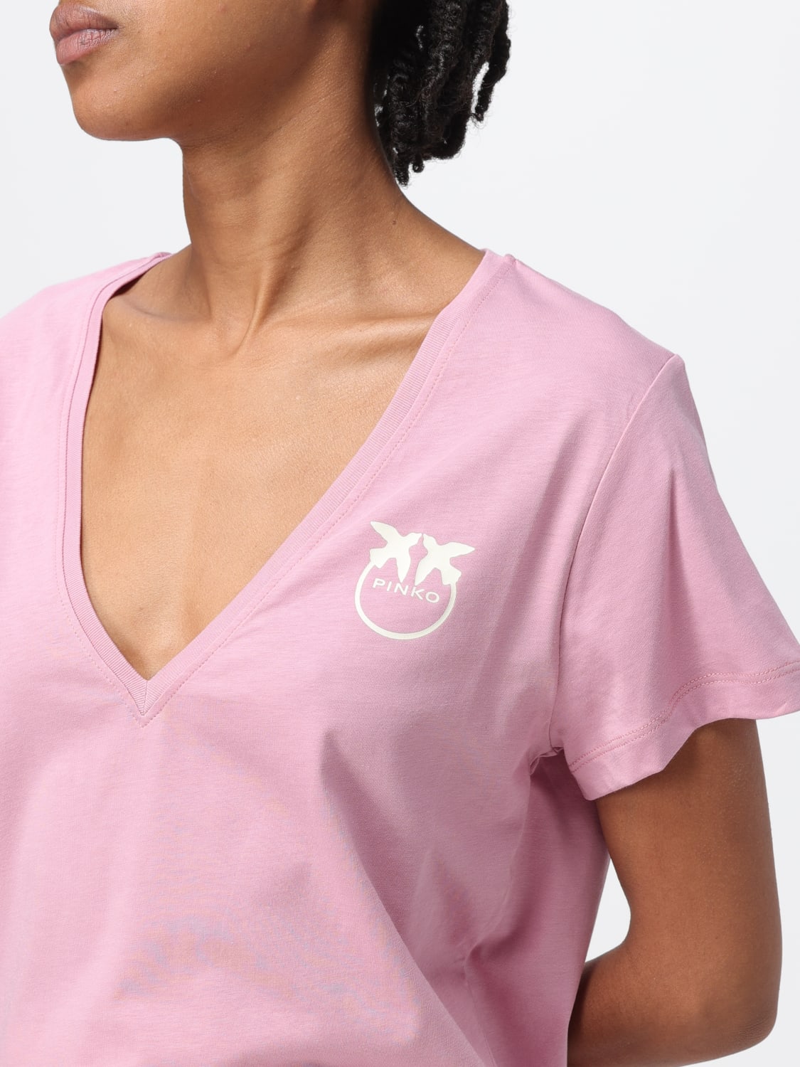 PINKO T-SHIRT: T-shirt woman Pinko, Pink - Img 3