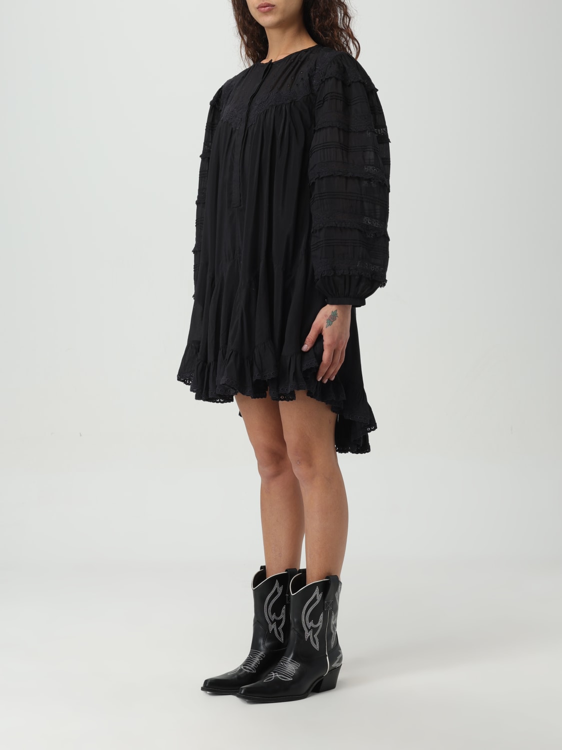 ISABEL MARANT Pull femme Noir Robes Isabel Marant RO0434FAB1J14I en ligne sur GIGLIO.COM