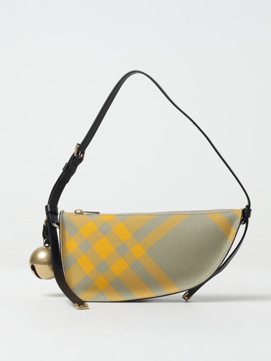 BURBERRY MINI BAG: Crossbody bags woman Burberry, Grey - Img 1