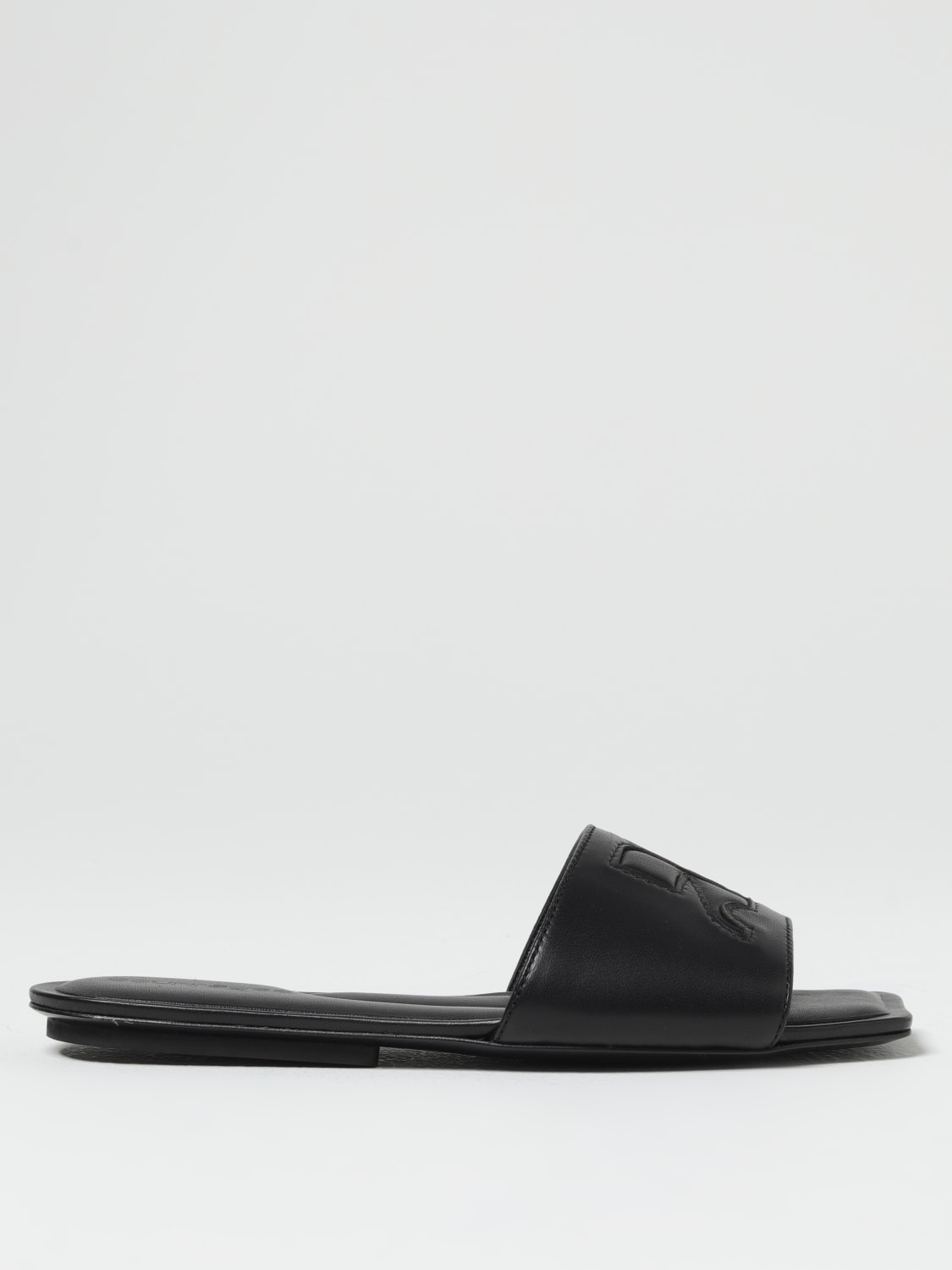 COURRÈGES FLAT SANDALS: Flat sandals woman CourrÈges, Black - Img 1