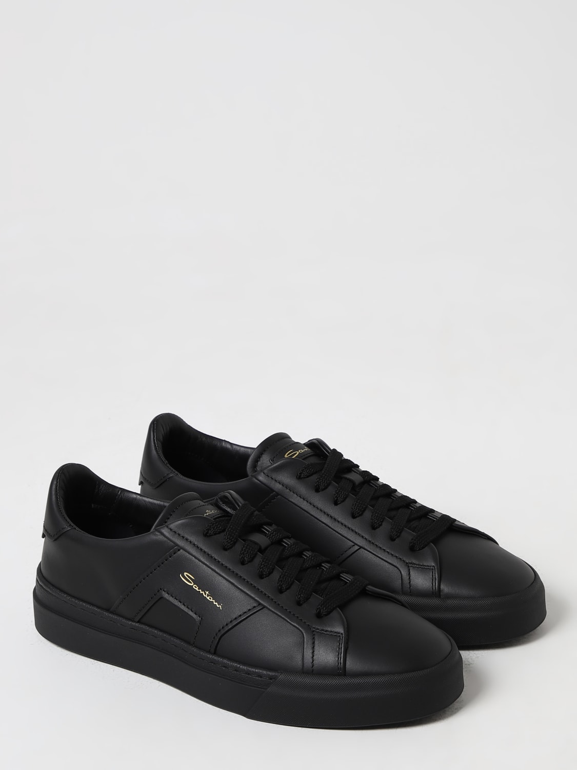 SANTONI SNEAKERS: Sneakers men Santoni, Blue - Img 2