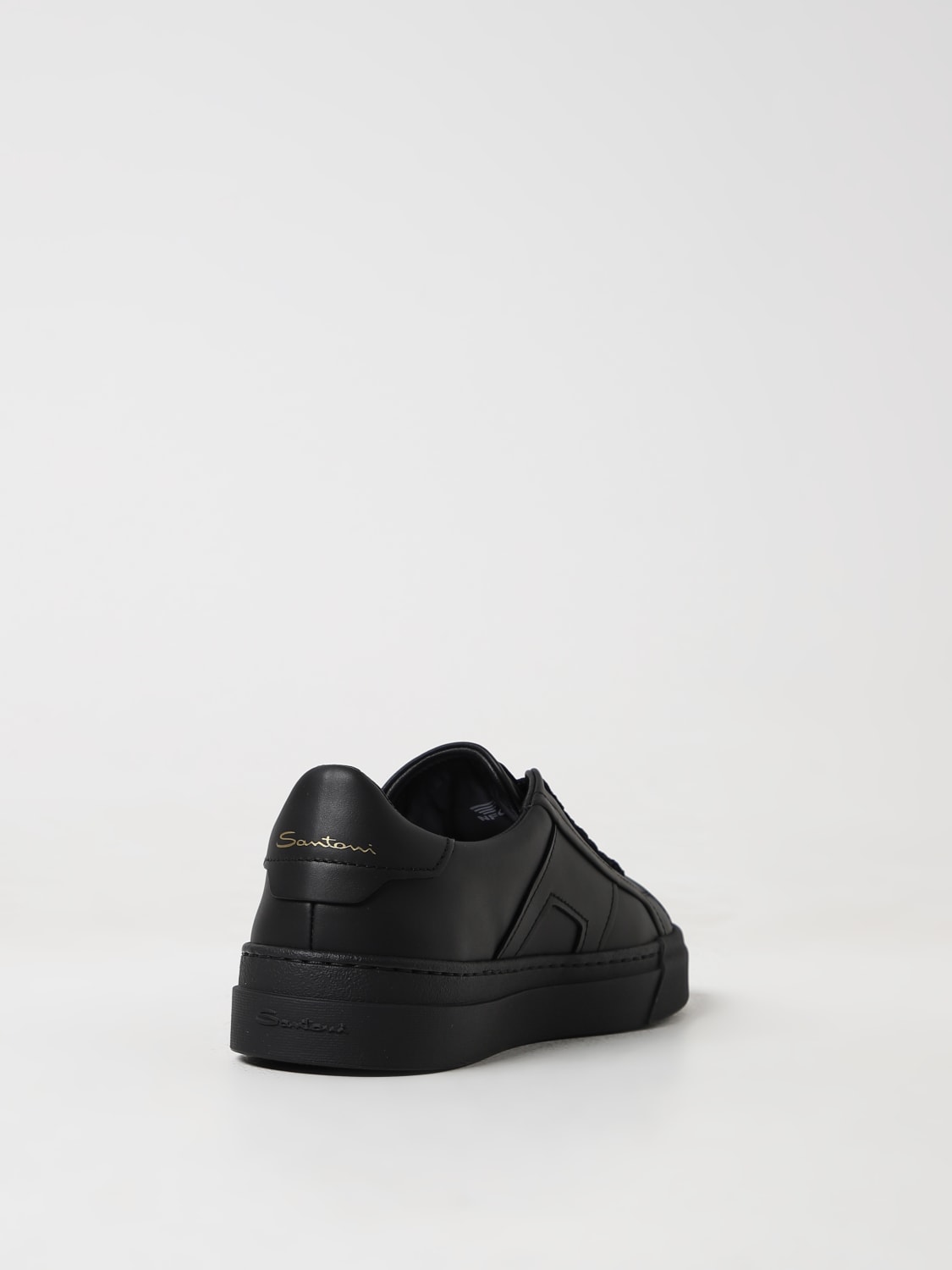 SANTONI SNEAKERS: Sneakers men Santoni, Blue - Img 3