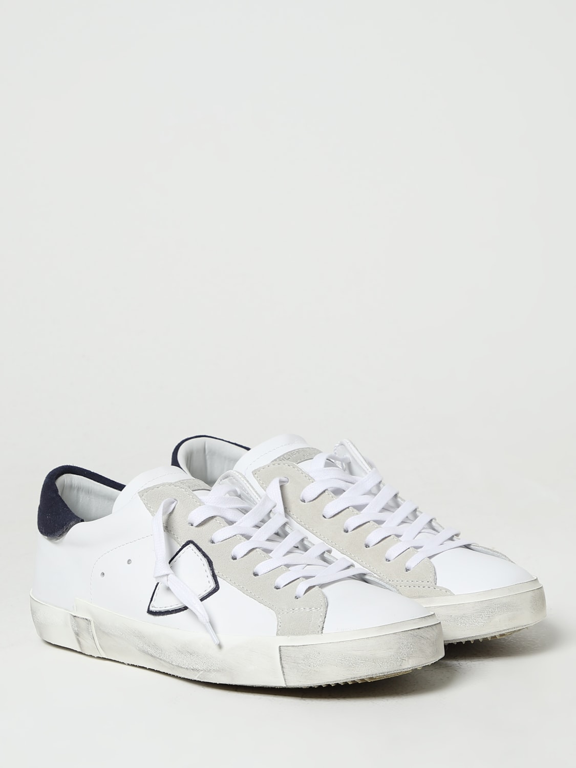 PHILIPPE MODEL SNEAKERS: Sneakers men Philippe Model, White - Img 2