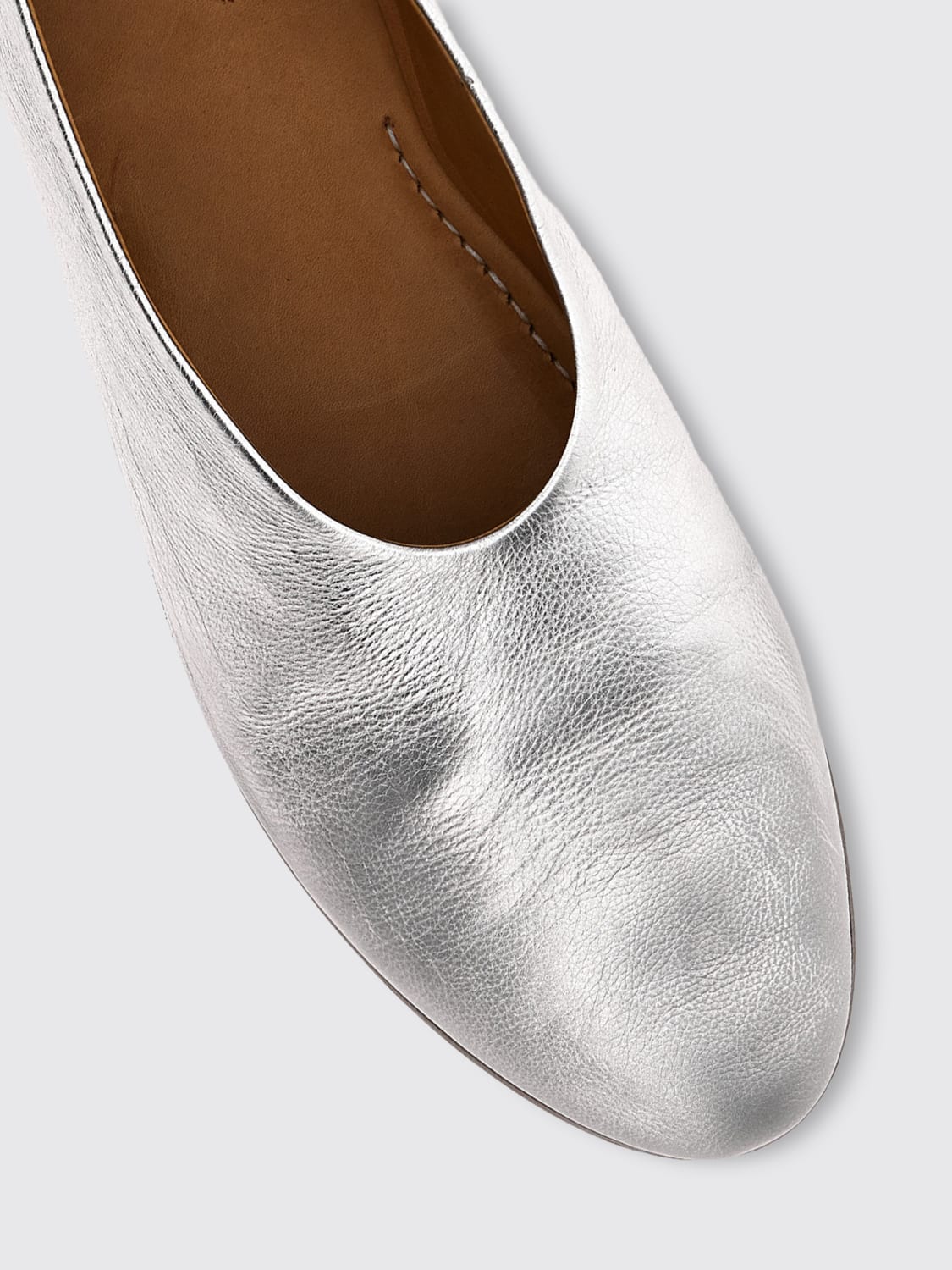 MARSÈLL BALLET FLAT: Ballet flats woman Marsell, Silver - Img 4