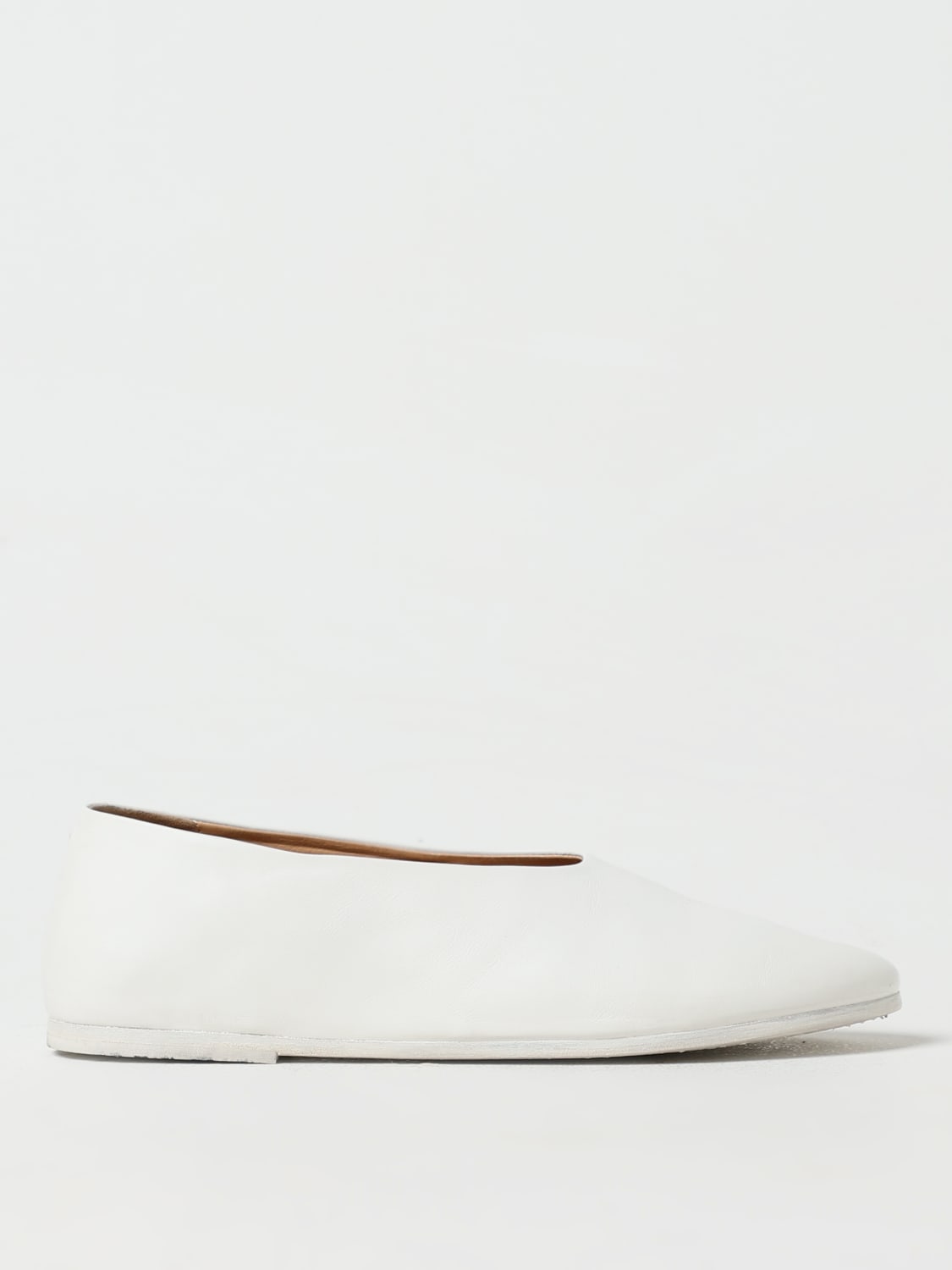 MARSÈLL BALLET FLATS: Ballet flats woman Marsell, White - Img 1