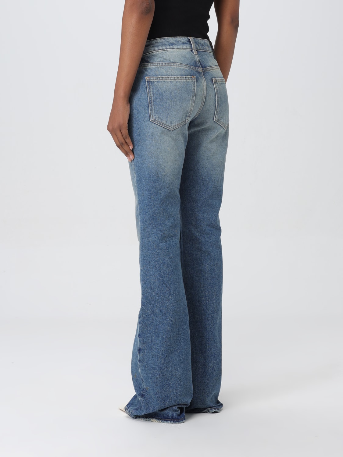 OFF-WHITE JEANS: Jeans woman Off-white, Blue - Img 3