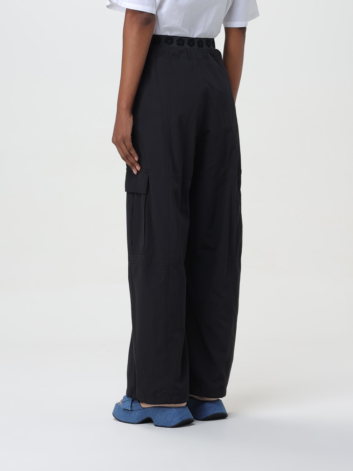 パンツ KENZO Woman Pants Black FE62PA0849R1 99 Pants Women's Kenzo PRM EU