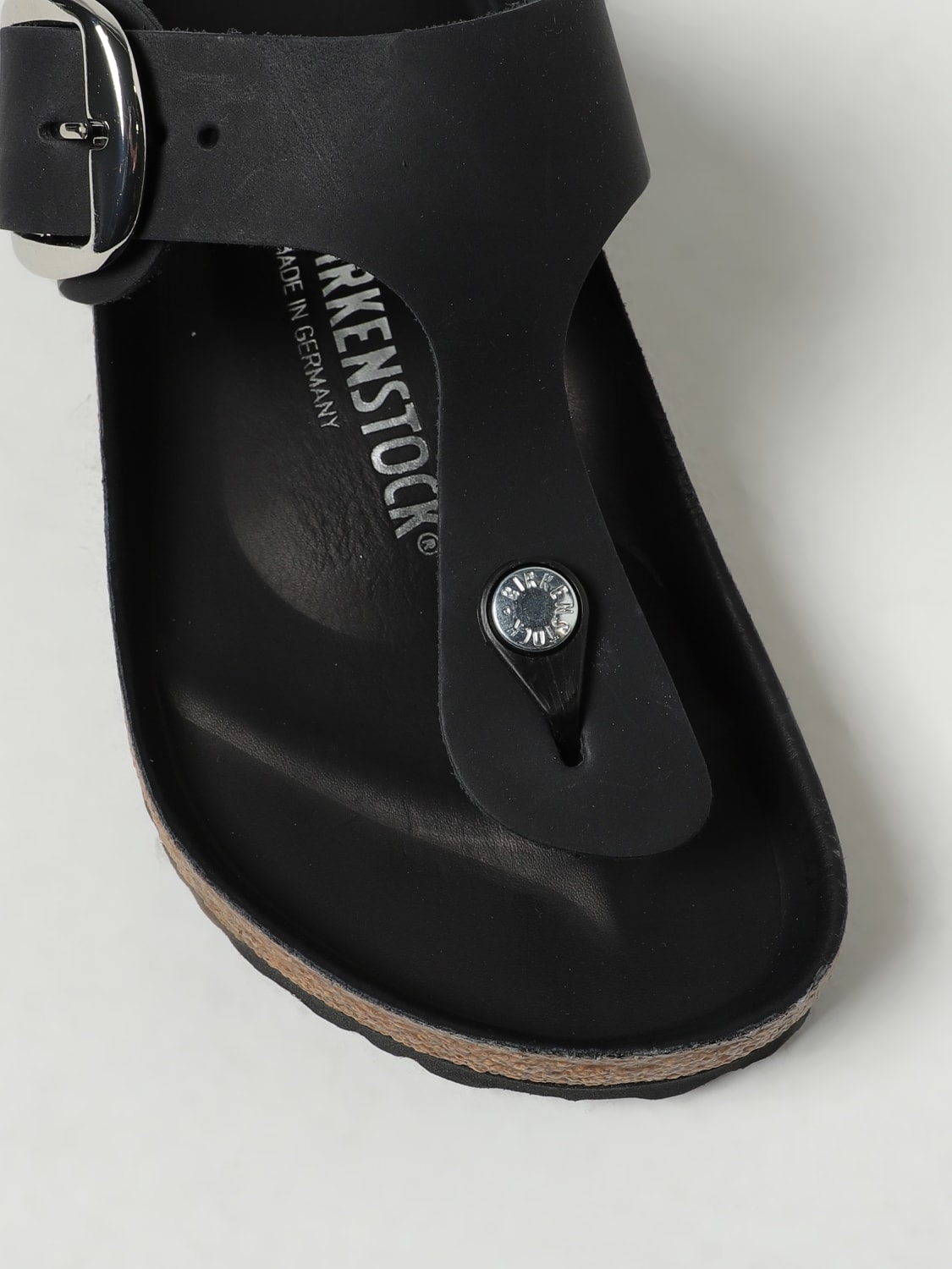 BIRKENSTOCK FLAT SANDALS: Shoes woman Birkenstock, Black - Img 4