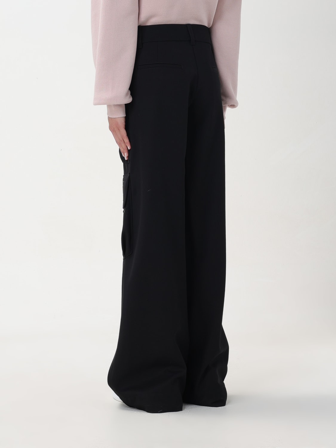 OFF-WHITE PANTS: Pants woman Off-white, Black - Img 3