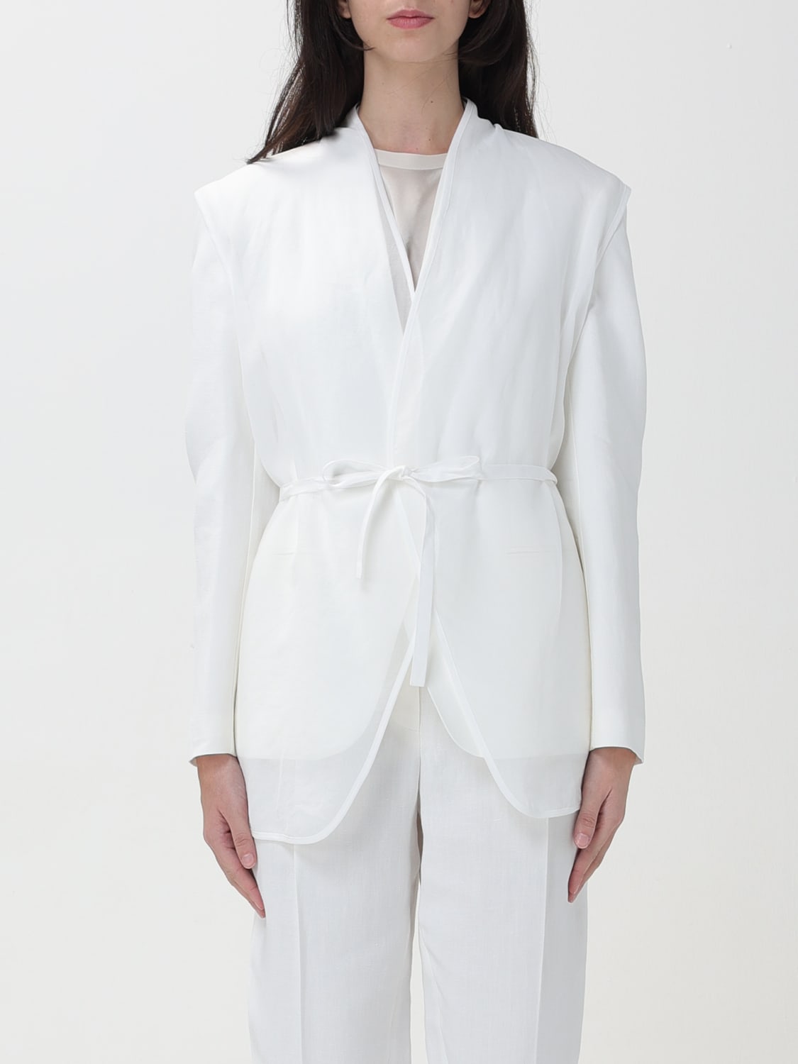 BRUNELLO CUCINELLI JACKET: Jacket woman Brunello Cucinelli, Natural - Img 1