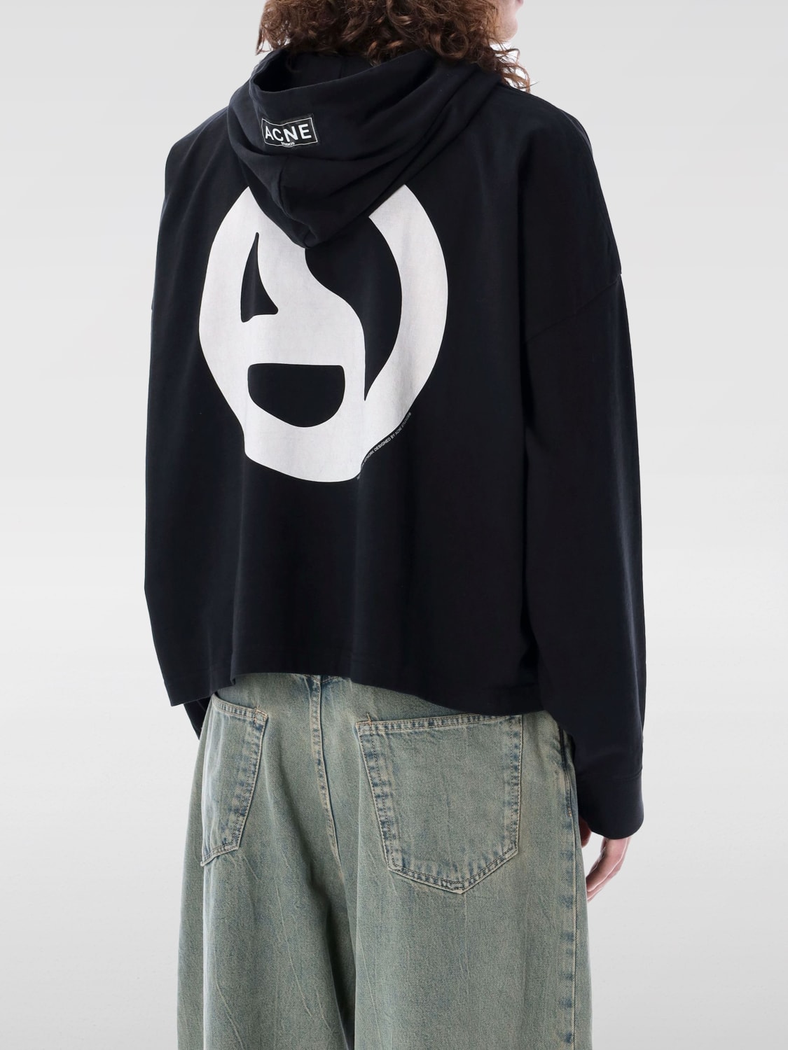 ACNE STUDIOS SWEATSHIRT: Sweatshirt men Acne Studios, Black - Img 2