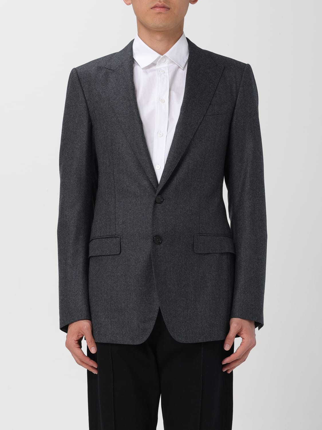 DOLCE & GABBANA: Blazer men - Grey | Dolce & Gabbana blazer G2TL2TFU21Q ...