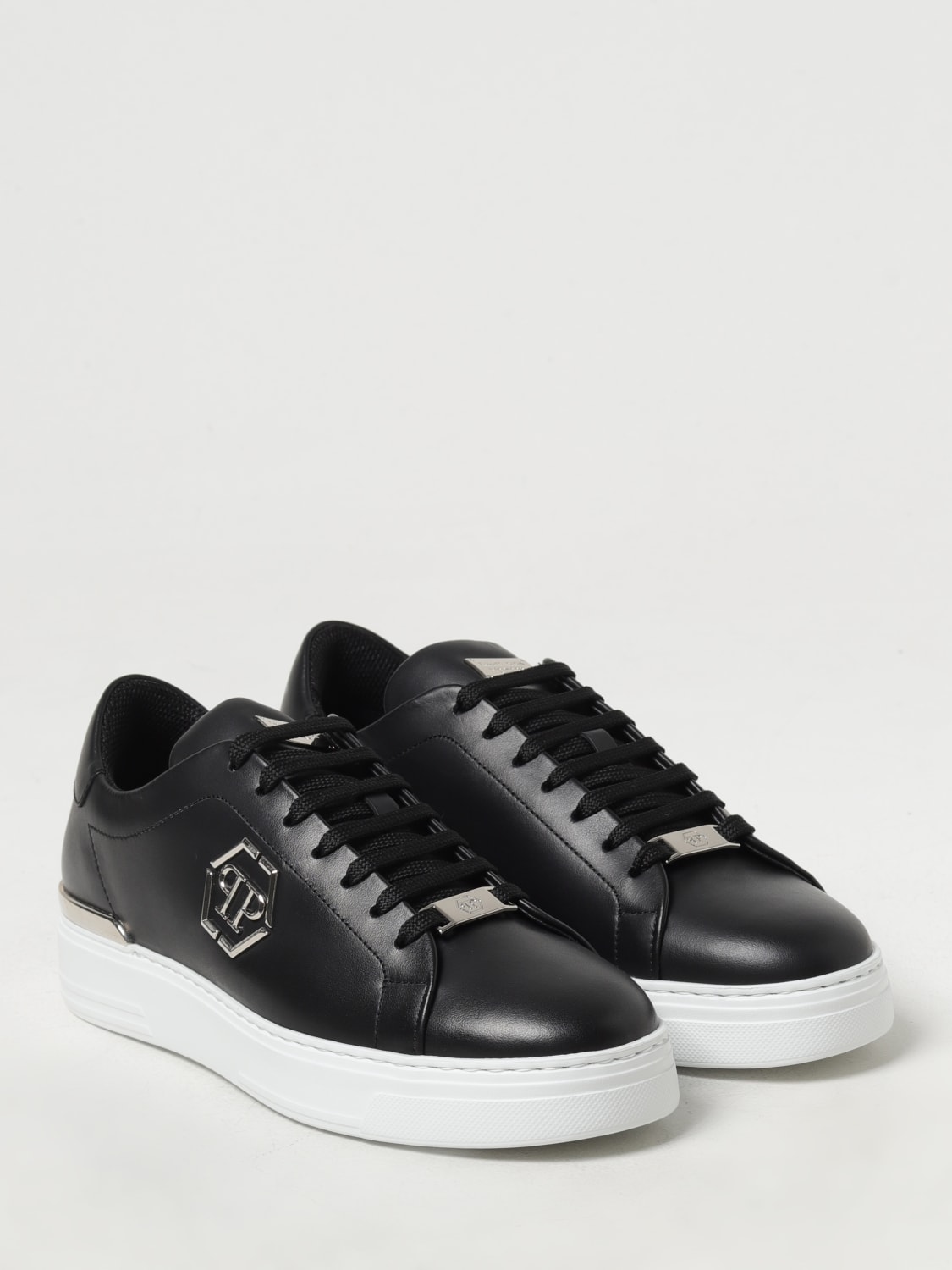 Philipp Plein Outlet Baskets homme Noir Baskets Philipp Plein USC0379PLE075N02 en ligne sur GIGLIO.COM