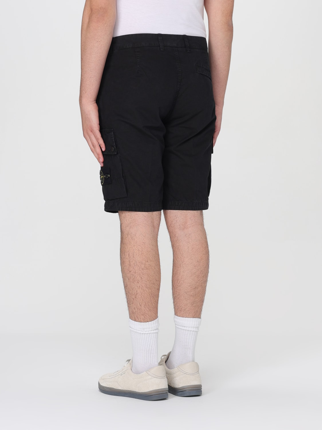 STONE ISLAND SHORT: Short men Stone Island, Black - Img 2