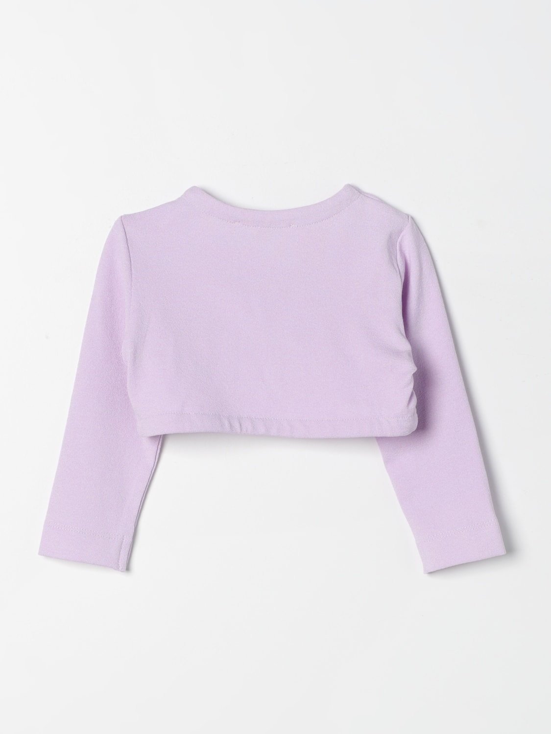 MONNALISA SWEATER: Jacket kids Monnalisa, Lilac - Img 2