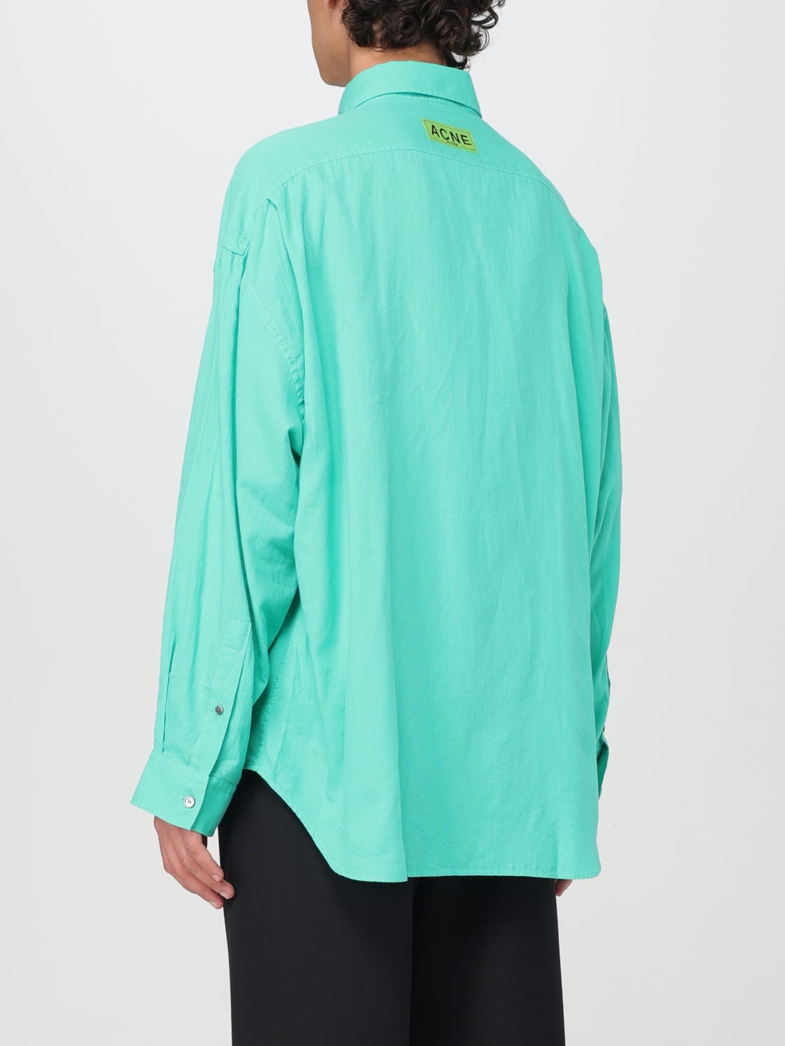 ACNE STUDIOS CAMISA: Camisa hombre Acne Studios, Verde - Img 3