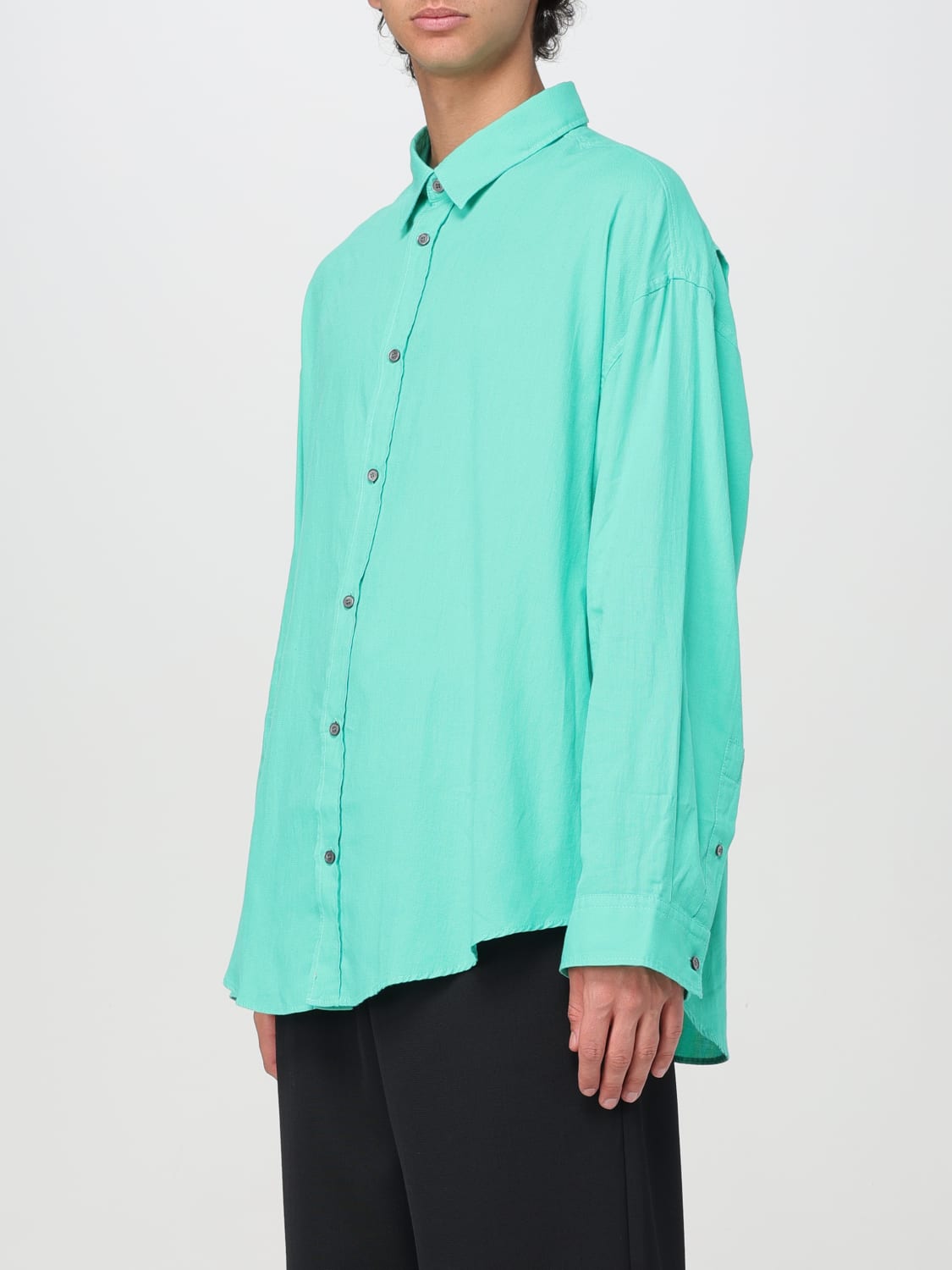 ACNE STUDIOS CAMISA: Camisa hombre Acne Studios, Verde - Img 4