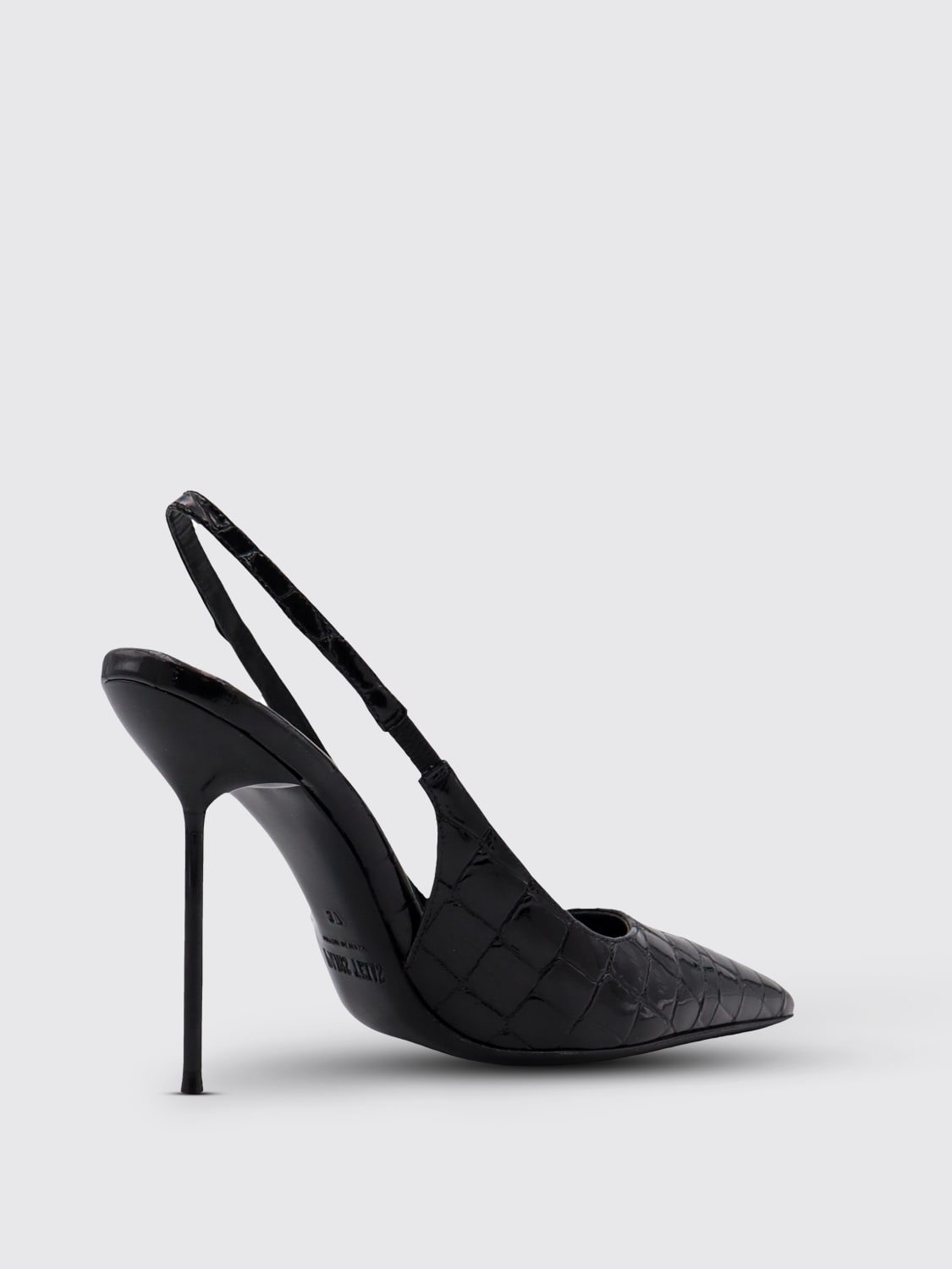 PARIS TEXAS: Flat sandals woman - Black | Paris Texas high heel shoes ...