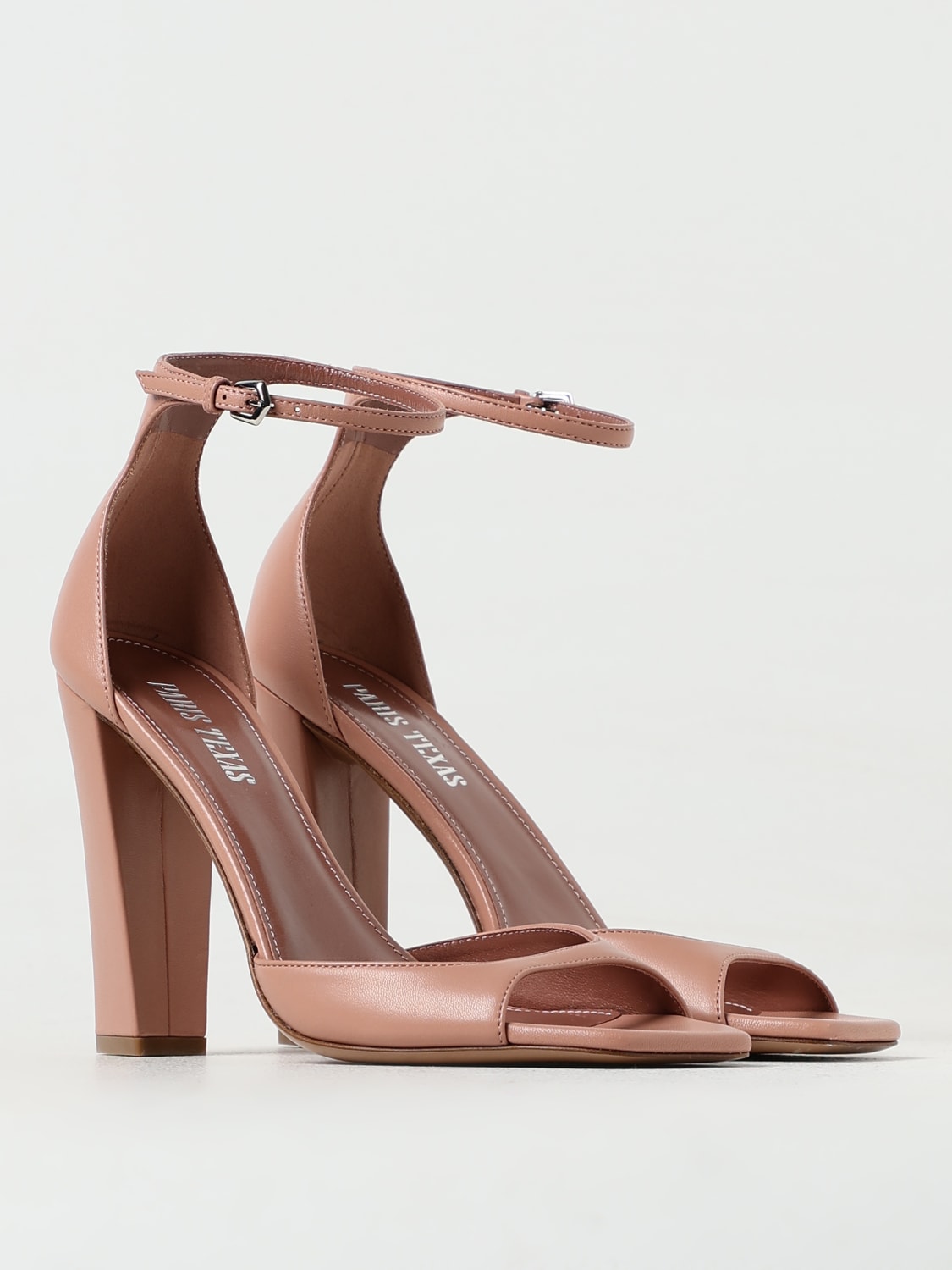 PARIS TEXAS HEELED SANDALS: Flat sandals woman Paris Texas, Pink - Img 2