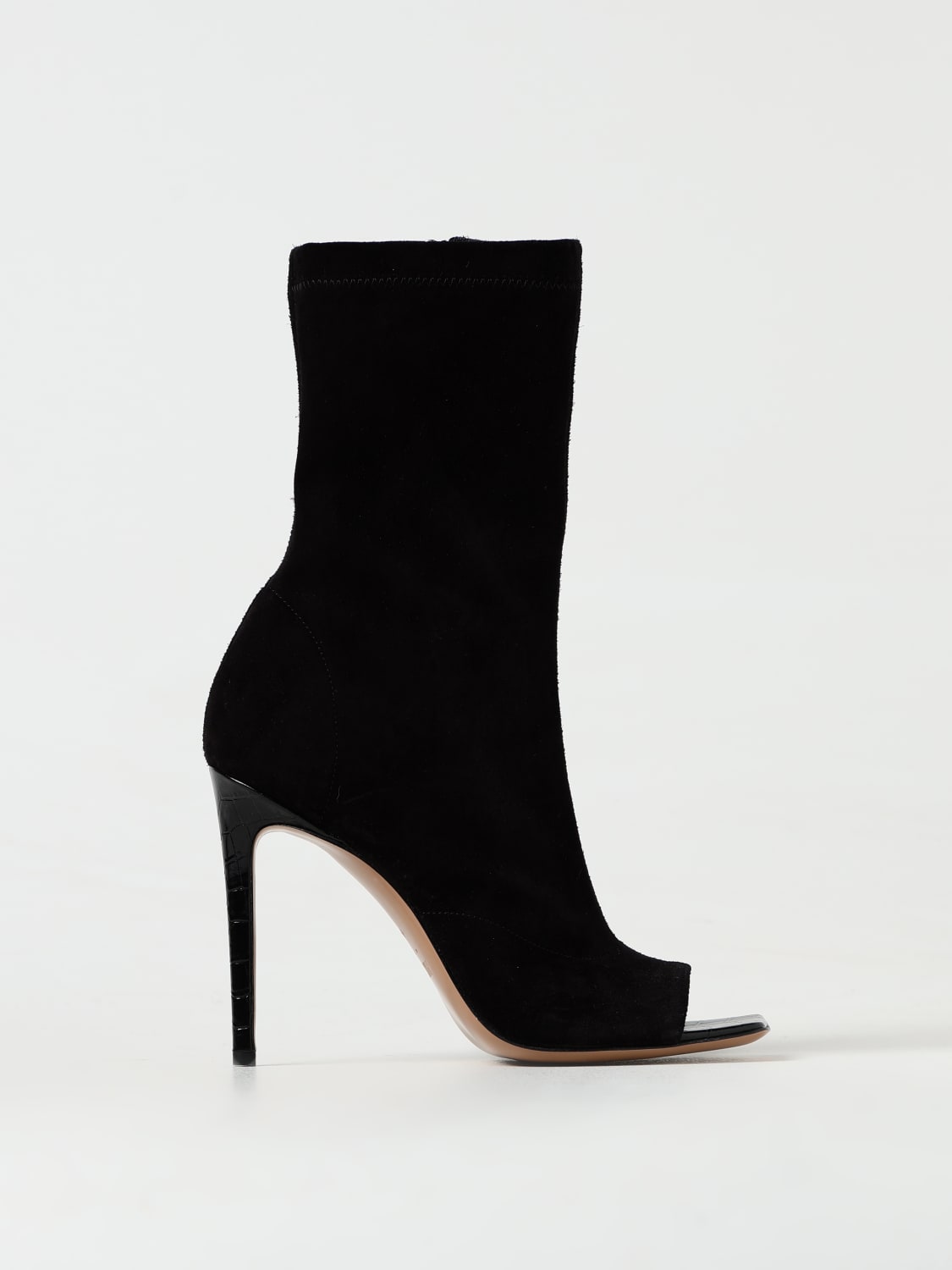 ブーツその他 PARIS TEXAS Woman Heeled booties Black PX1155XVST3 OFF BLACK Paris Texas Outlet: Shoes woman - Black | Paris Texas heeled