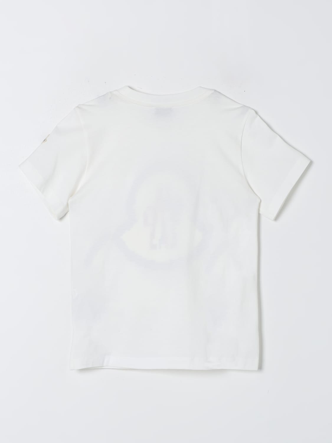 MONCLER T-SHIRT: T-shirt kids Moncler, White - Img 2