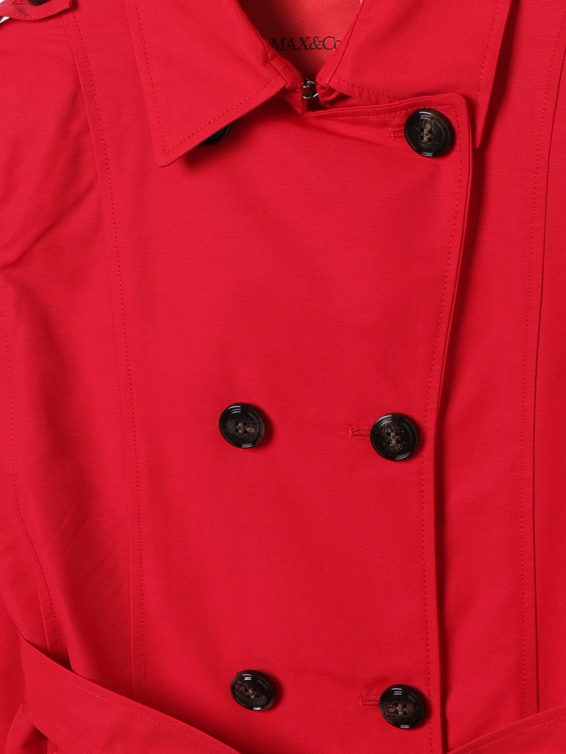 MAX&CO. KID ABRIGO: Abrigo niños Max&co Junior, Rojo - Img 3