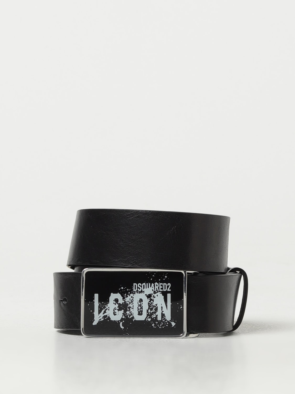 DSQUARED2 BELT: Belt men Dsquared2, Black - Img 1