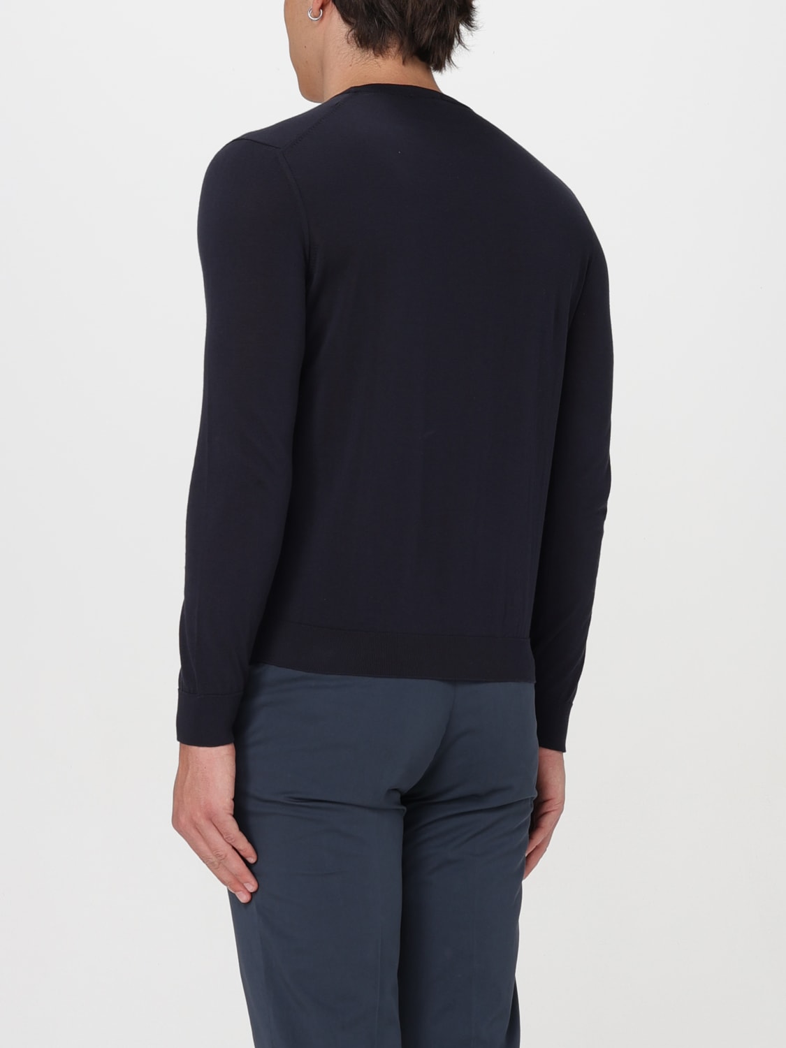 DRUMOHR SWEATER: Sweater men Drumohr, Blue 1 - Img 2