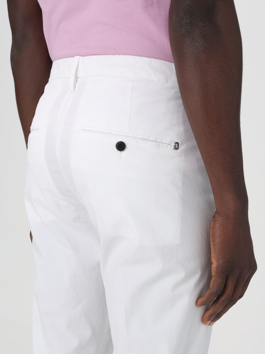 DONDUP 裤子: 裤子 男士 Dondup, 白色 - Img 3