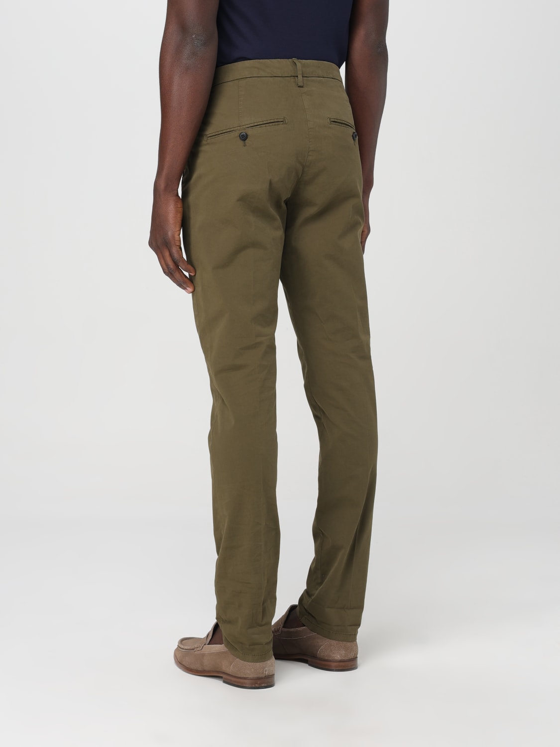 DONDUP PANTS: Pants men Dondup, Green - Img 2