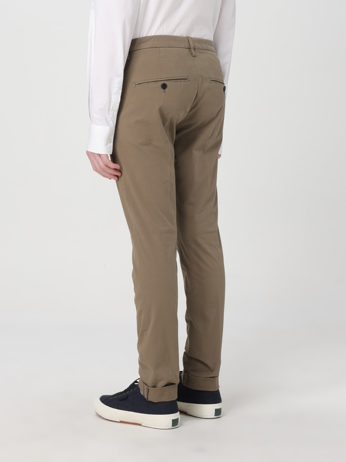 DONDUP PANTS: Pants men Dondup, Brown - Img 2