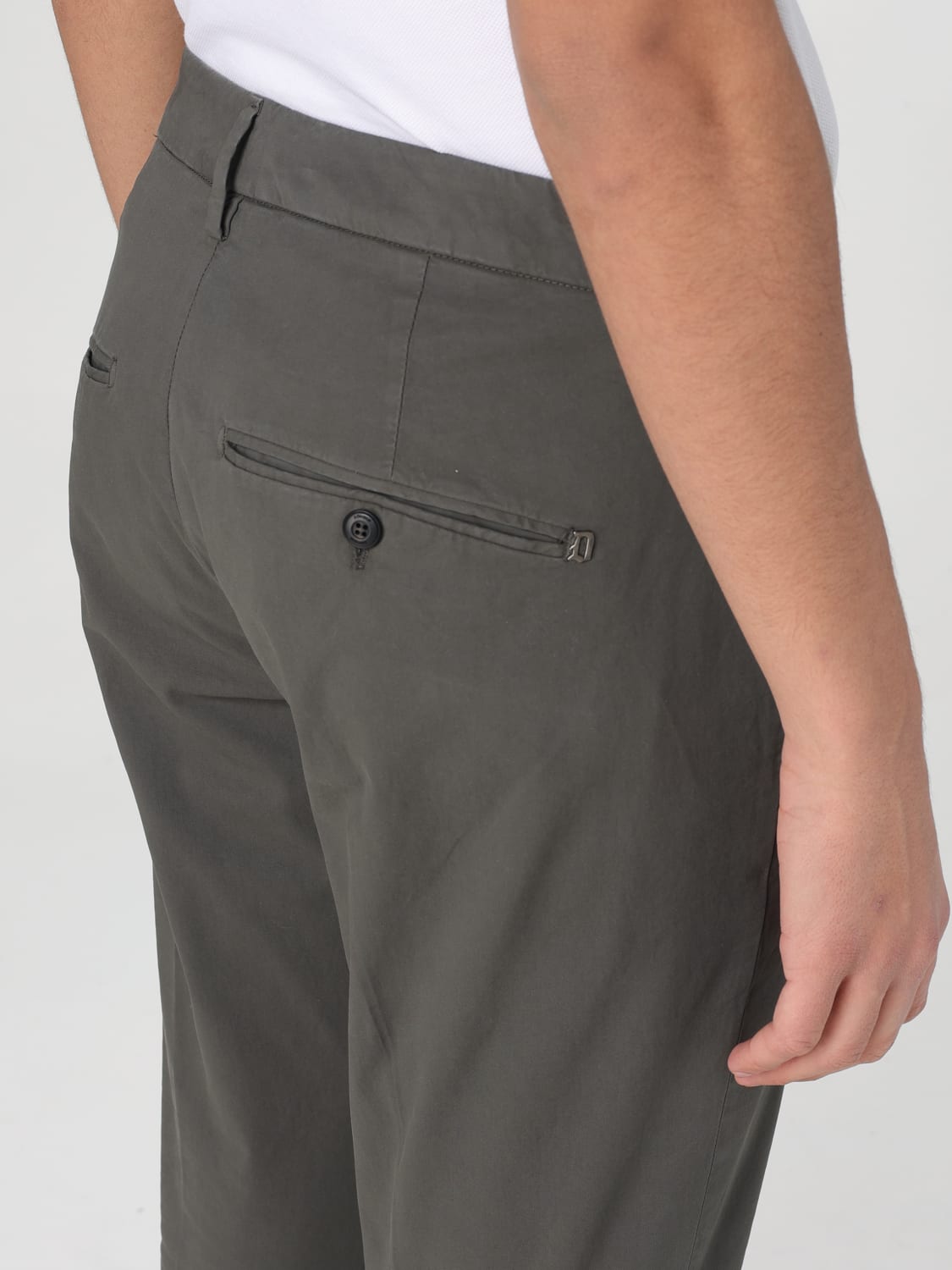 DONDUP PANTS: Pants men Dondup, Smoke Grey - Img 3