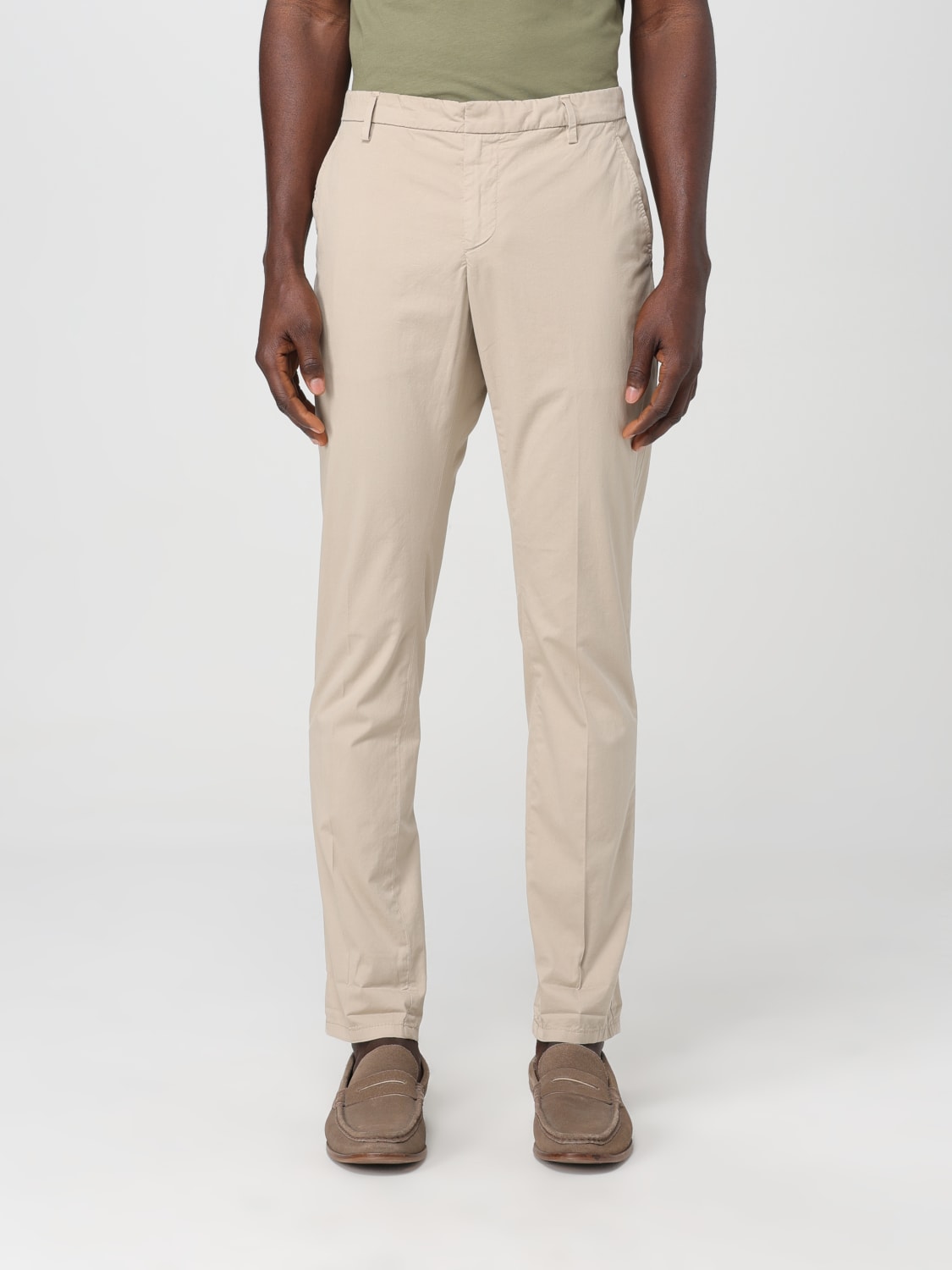 DONDUP PANTS: Pants men Dondup, Sand - Img 1